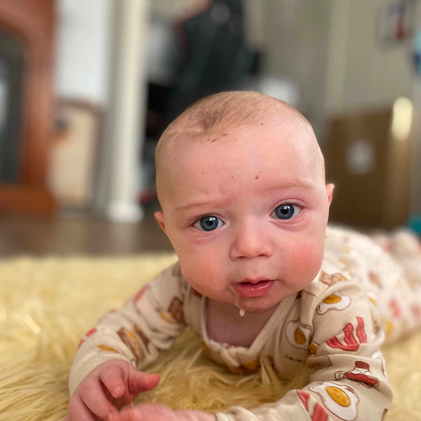 Enzo joined the competition — help win amazing prizes! baby, bodypart, computerhardware, crawling, electronics, face, finger, hand, happy, hardware, head, monitor, newborn, person, photography, portrait, screen, smile, wood