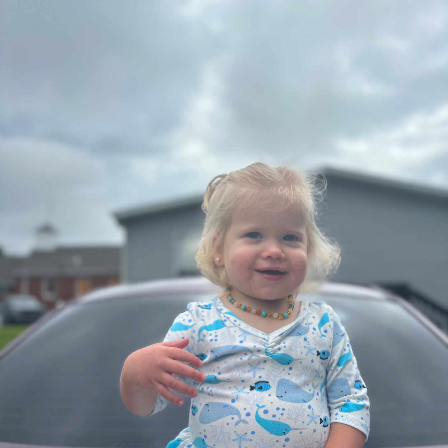 Ashlynn joined the competition — help win amazing prizes! accessories, baby, bodypart, car, clothing, dress, eveningdress, face, finger, formalwear, hand, happy, head, jewelry, necklace, person, photography, portrait, smile, transportation