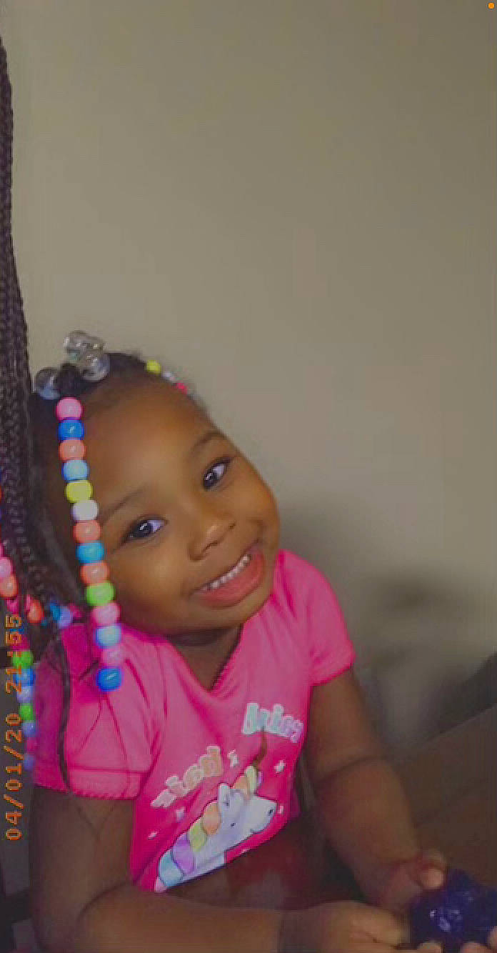 Zendaya joined the competition — help win amazing prizes! baby, baby_toddler_clothing, black_hair, cheek, child, event, eye, face, fashion_accessory, fun, happy, headpiece, iris, jewellery, joy, magenta, party_supply, person, sleeve, smile