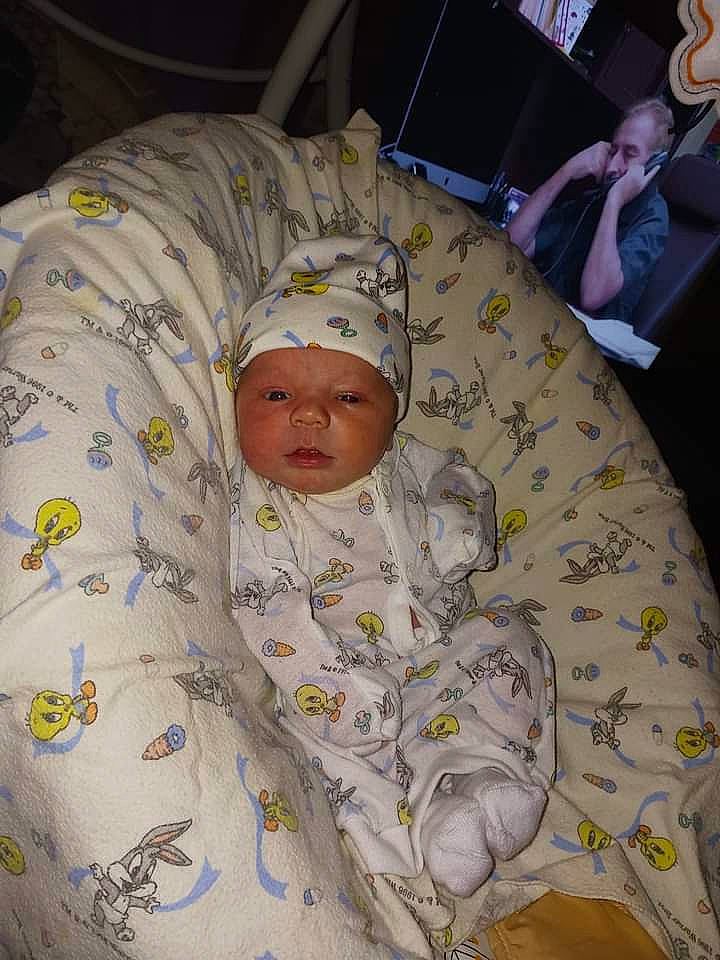 Anakin is registered to the contest to win money with this photo: baby, baby_products, baby_safety, baby_sleeping, baby_toddler_clothing, bedding, bedtime, child, comfort, event, face, head, headwear, hospital, linens, nap, person, product, room, sleep