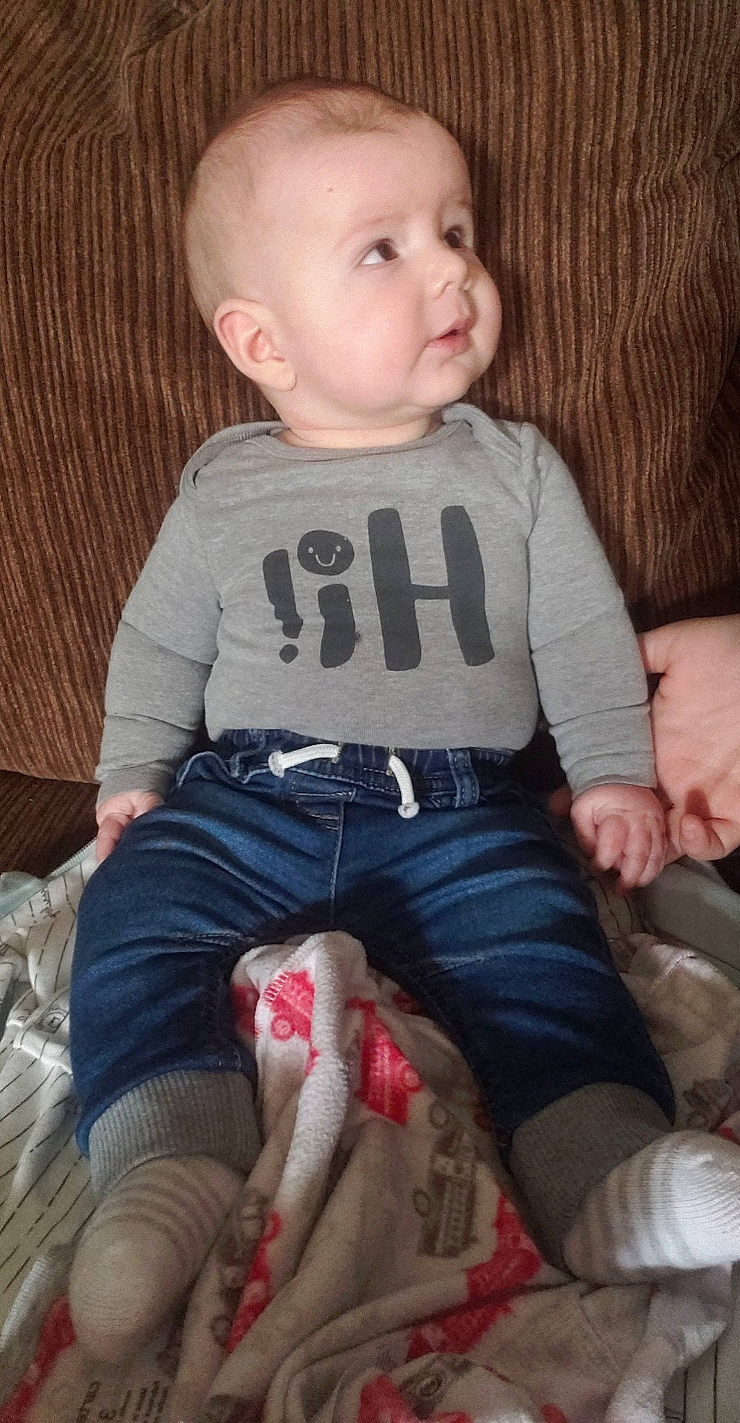 Atlas joined the competition — help win amazing prizes! baby, baby_toddler_clothing, cheek, child, comfort, cool, face, finger, flash_photography, head, human, knee, neck, organ, person, pink, skin, sleeve, t_shirt, thigh