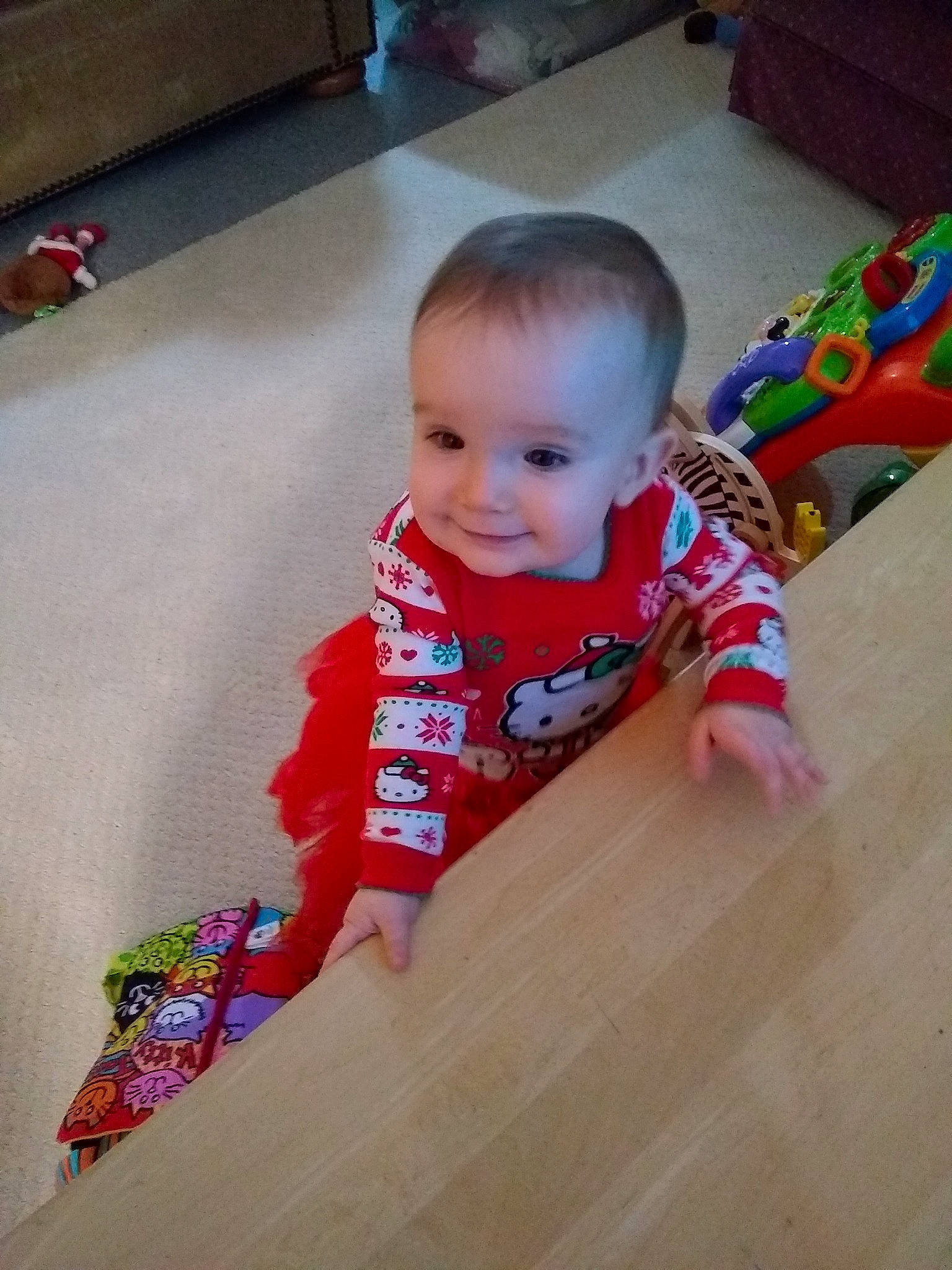 Astrid is registered to the contest to win money with this photo: child, day, floor, flooring, fun, girl, infant, joy, person, play, product, skin, toddler, toy