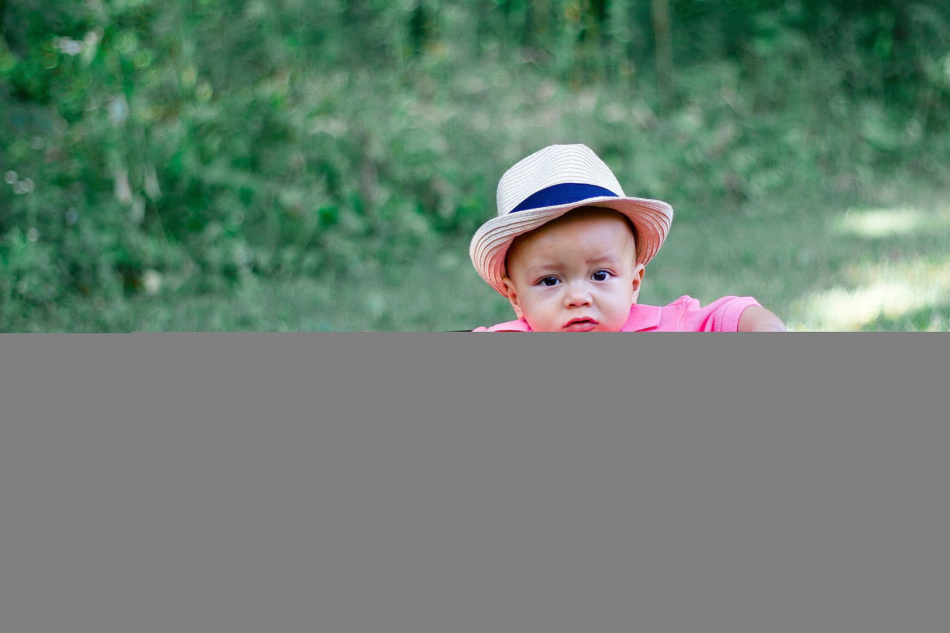 Caden joined the competition — help win amazing prizes! child, fun, grass, green, happiness, headgear, infant, person, photograph, photography, portrait_photography, skin, smile, toddler