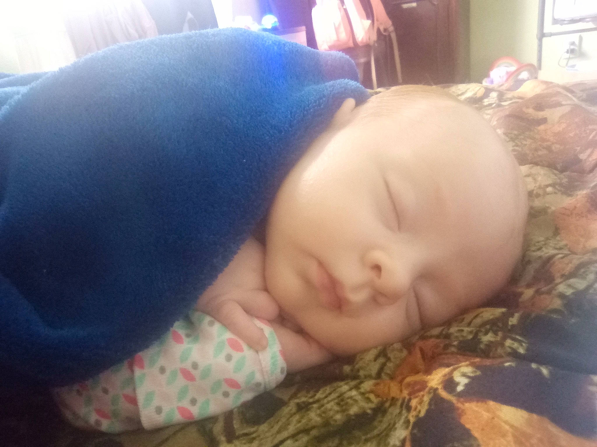 Dahlia is registered to the contest to win money with this photo: baby, baby_toddler_clothing, bedtime, cheek, child, comfort, fur, grass, linens, nap, nose, person, skin, sleep, sleeve, toddler