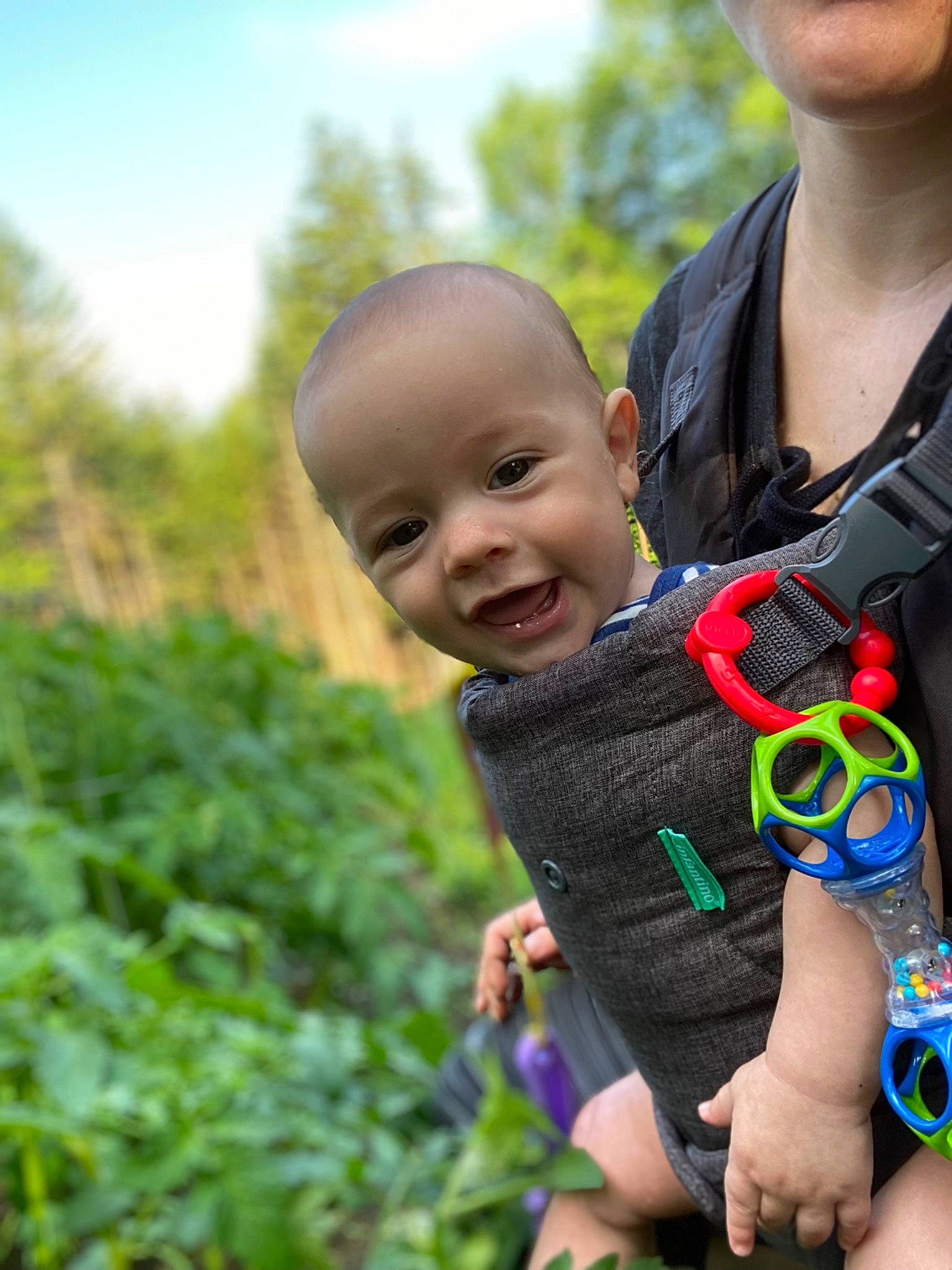 David joined the competition — help win amazing prizes! baby, baby_products, baby_toddler_clothing, child, event, eye, fun, gesture, grass, happy, leisure, nature, people_in_nature, person, plant, recreation, sky, smile, spring, toddler