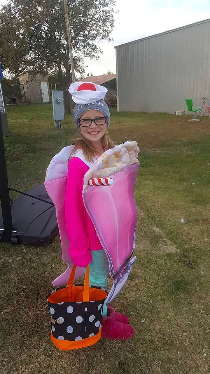 Cheyanne joined the competition — help win amazing prizes! costume, headwear, joy, person, pink