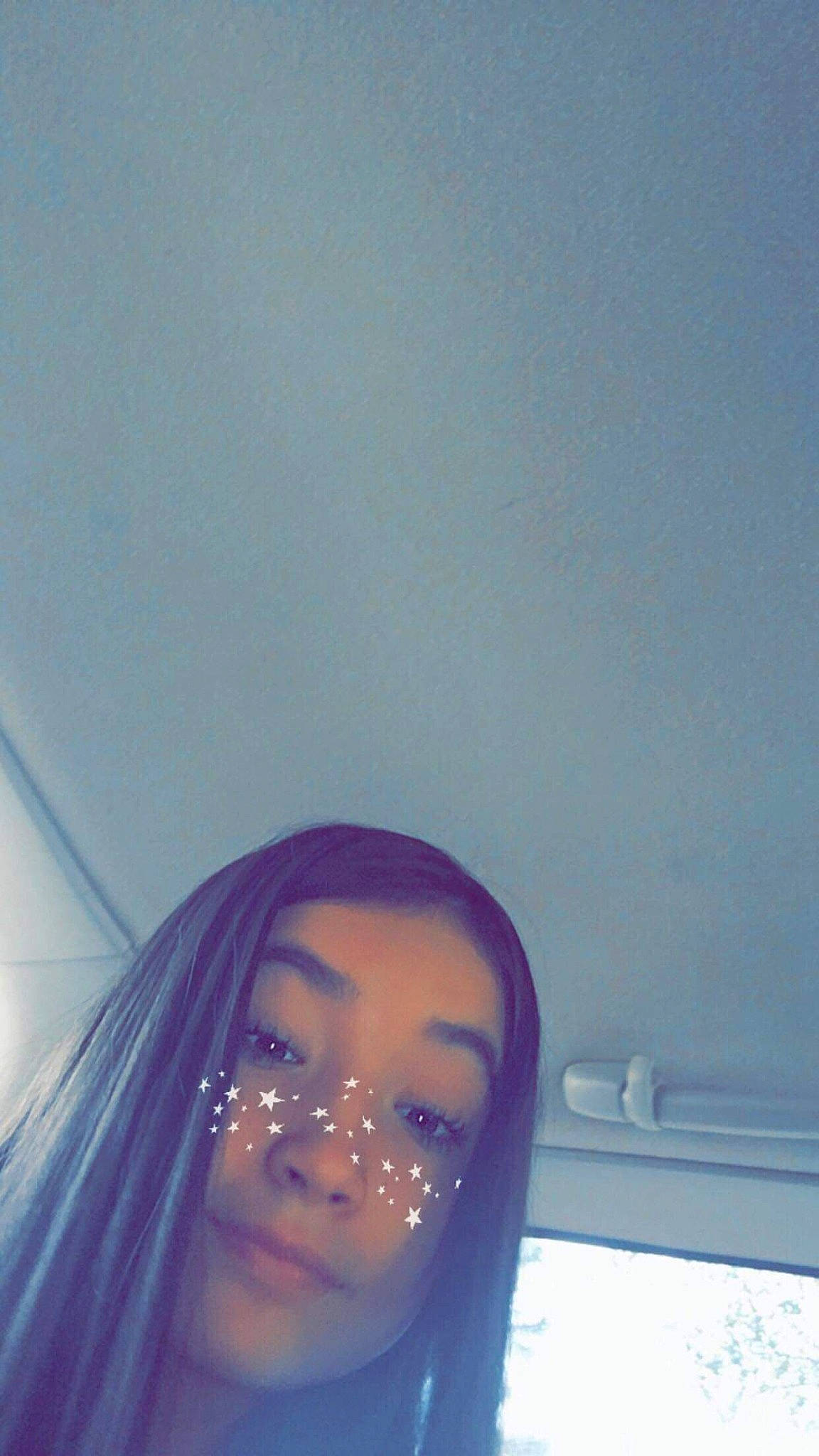 Kaydance joined the competition — help win amazing prizes! black_hair, blue, eyebrow, face, forehead, hair, head, long_hair, nose, person, photography, purple, selfie, sky, smile