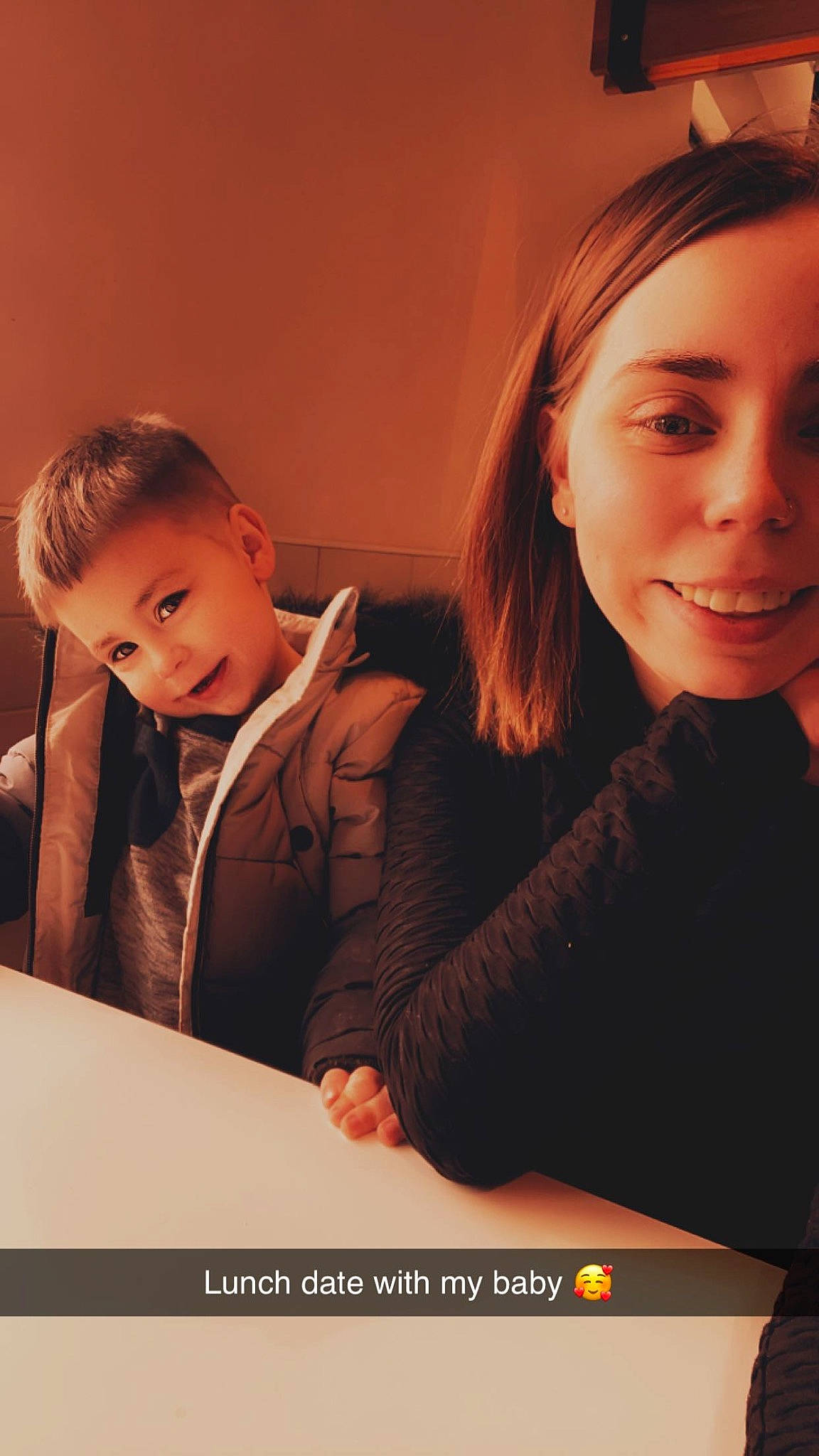 Kayden joined the competition — help win amazing prizes! arm, baby, cheek, conversation, event, eyebrow, eyelash, facial_expression, flash_photography, fun, gesture, happy, iris, joy, layered_hair, mouth, person, room, sharing, sitting