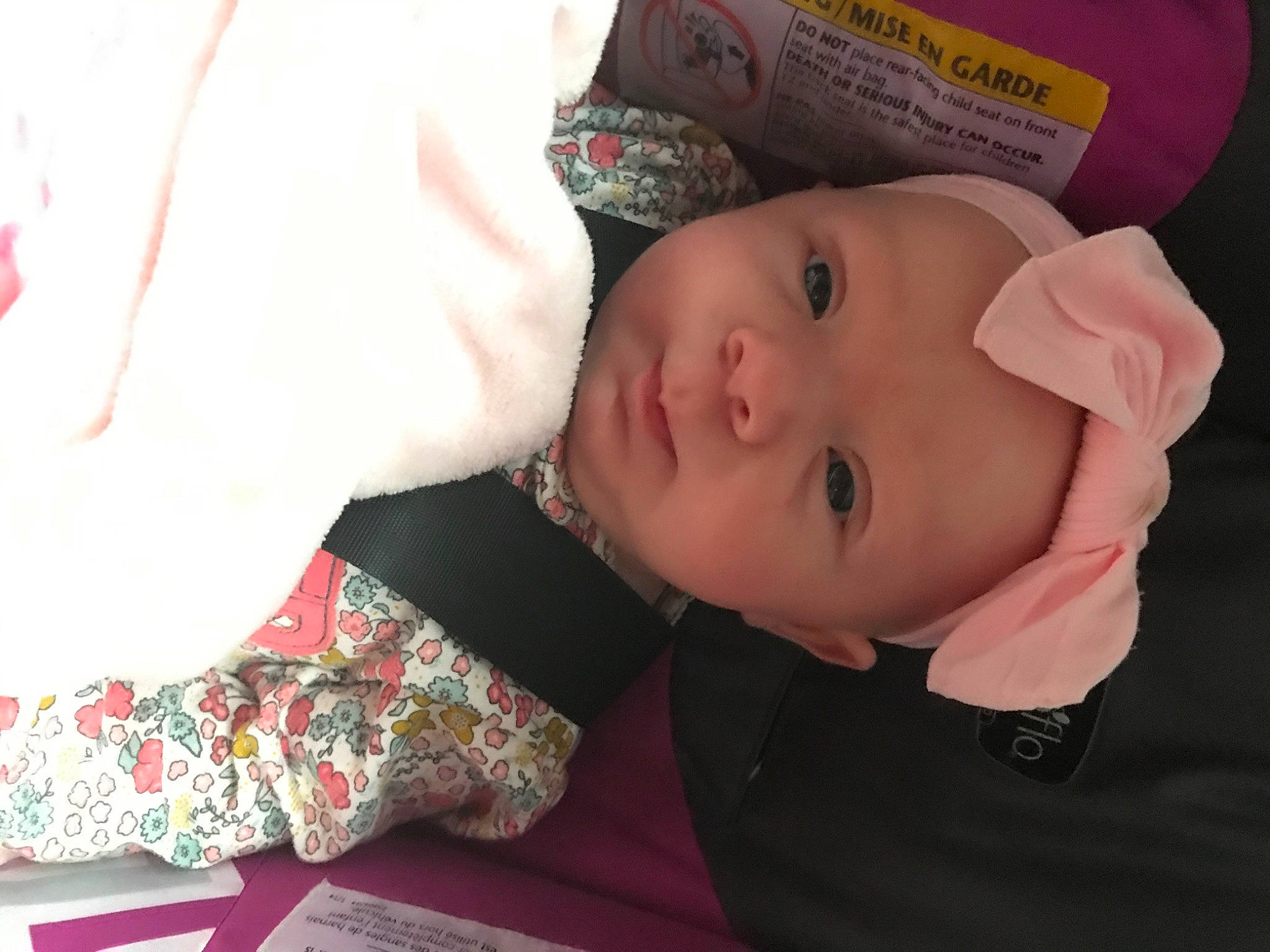 Kiley joined the competition — help win amazing prizes! baby, cheek, child, head, headwear, person, pink, skin, toddler