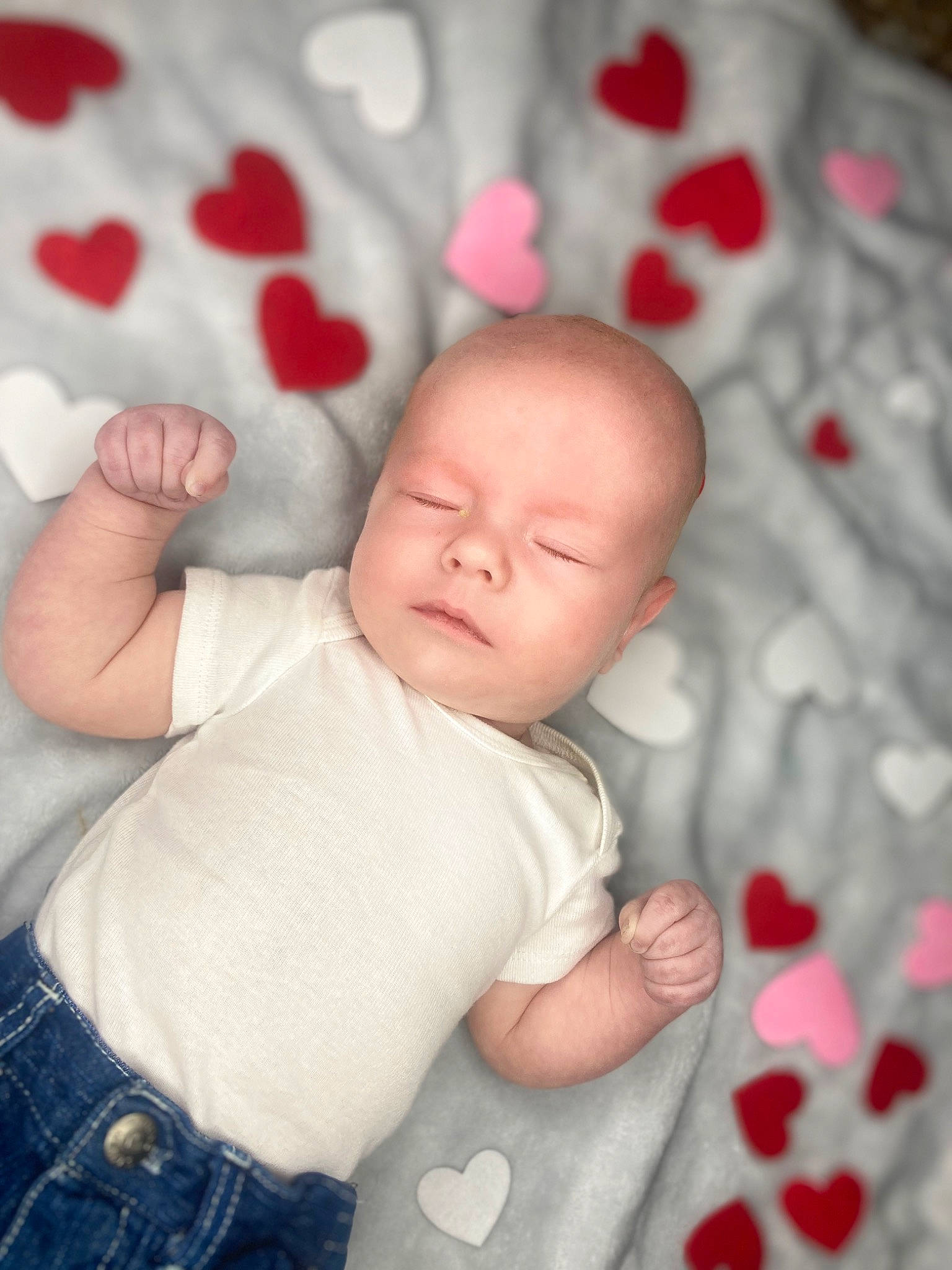 Cyrus joined the competition — help win amazing prizes! arm, baby, baby_sleeping, baby_toddler_clothing, cheek, comfort, facial_expression, finger, gesture, hand, happy, head, human_body, lip, mouth, person, pink, skin, sleeve, toddler