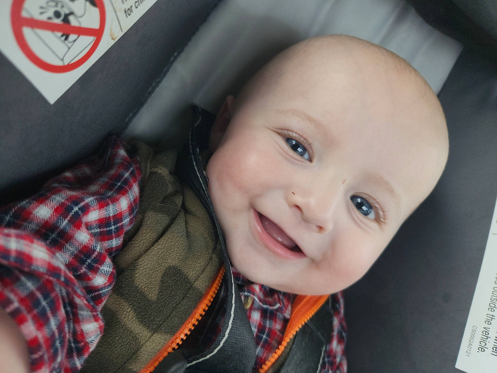Denis joined the competition — help win amazing prizes! baby, baby_carriage, car_seat, cheek, collar, cool, eyebrow, eyelash, flash_photography, happy, headgear, iris, joy, lip, nose, person, plaid, sleeve, smile, tartan