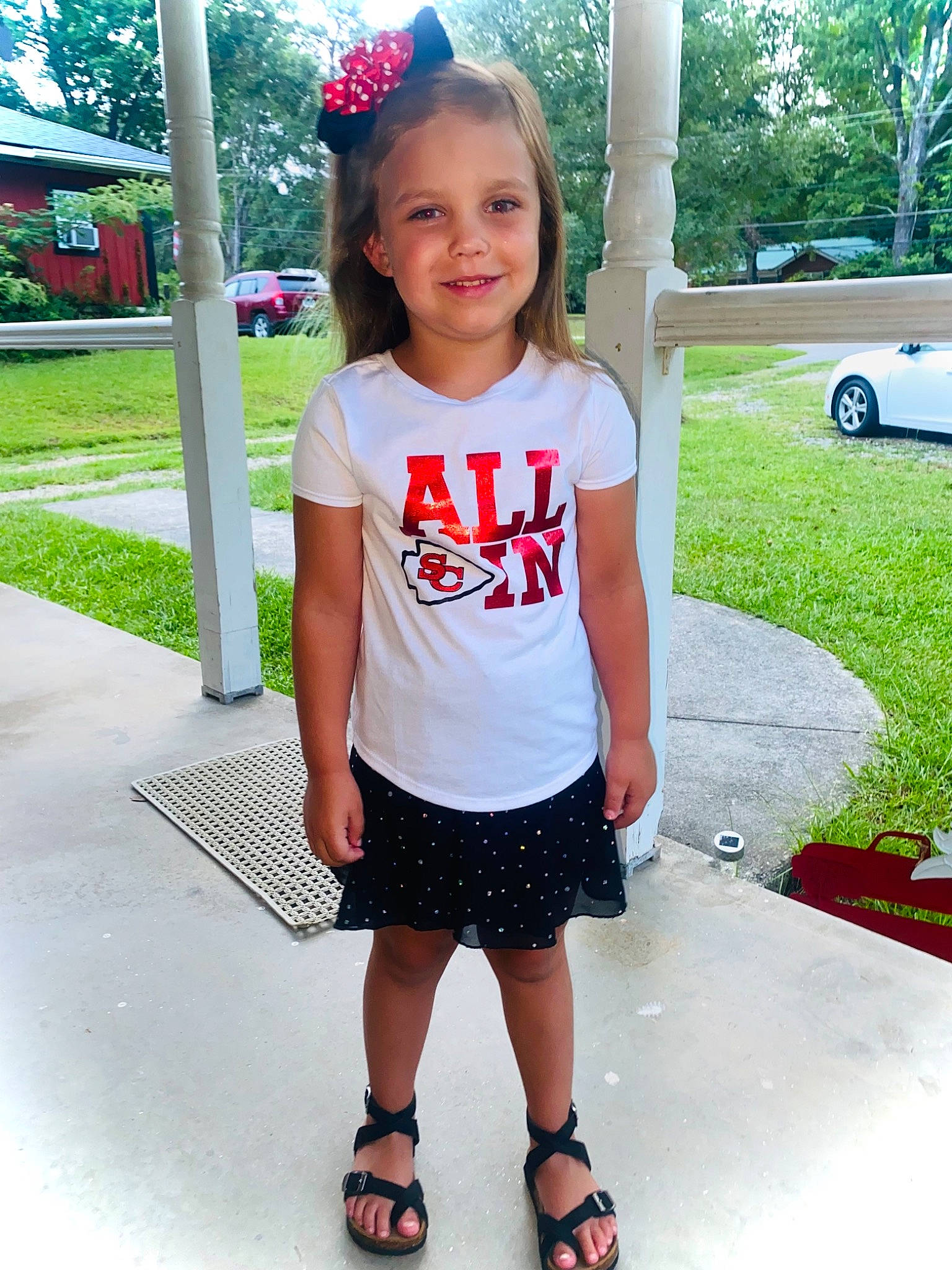 Oaklee joined the competition — help win amazing prizes! baby_toddler_clothing, clothing, grass, hairstyle, happy, human_body, joy, knee, neck, person, photograph, pink, plant, shorts, sleeve, smile, t_shirt, thigh, toddler, waist