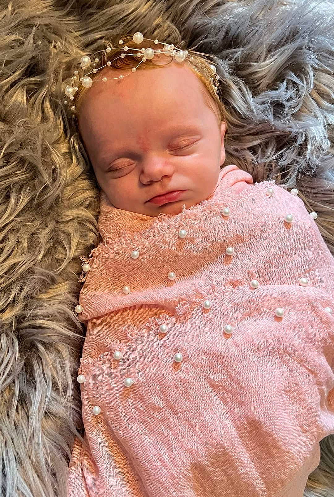 Veronica Rose is registered to the contest to win money with this photo: baby, beauty, blond, brown_hair, cheek, child, eye, fur, grass, hair, hairstyle, happy, iris, lip, nose, people_in_nature, person, pink, skin, textile