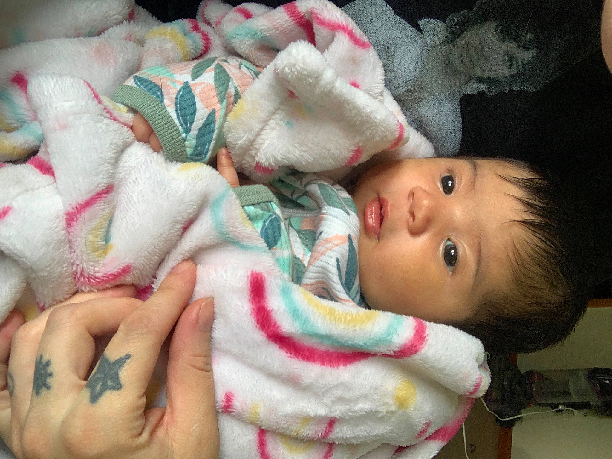 Kataleya joined the competition — help win amazing prizes! art, baby, baby_toddler_clothing, cheek, child, comfort, creative_arts, finger, hand, human, linens, lip, mouth, nail, nose, pattern, person, skin, textile, toddler