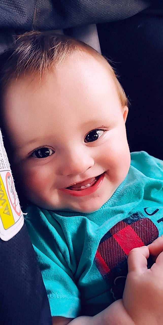 Braden is registered to the contest to win money with this photo: baby, cheek, child, child_model, chin, close_up, ear, eye, eyebrow, face, facial_expression, forehead, head, iris, joy, lip, mouth, nose, person, skin