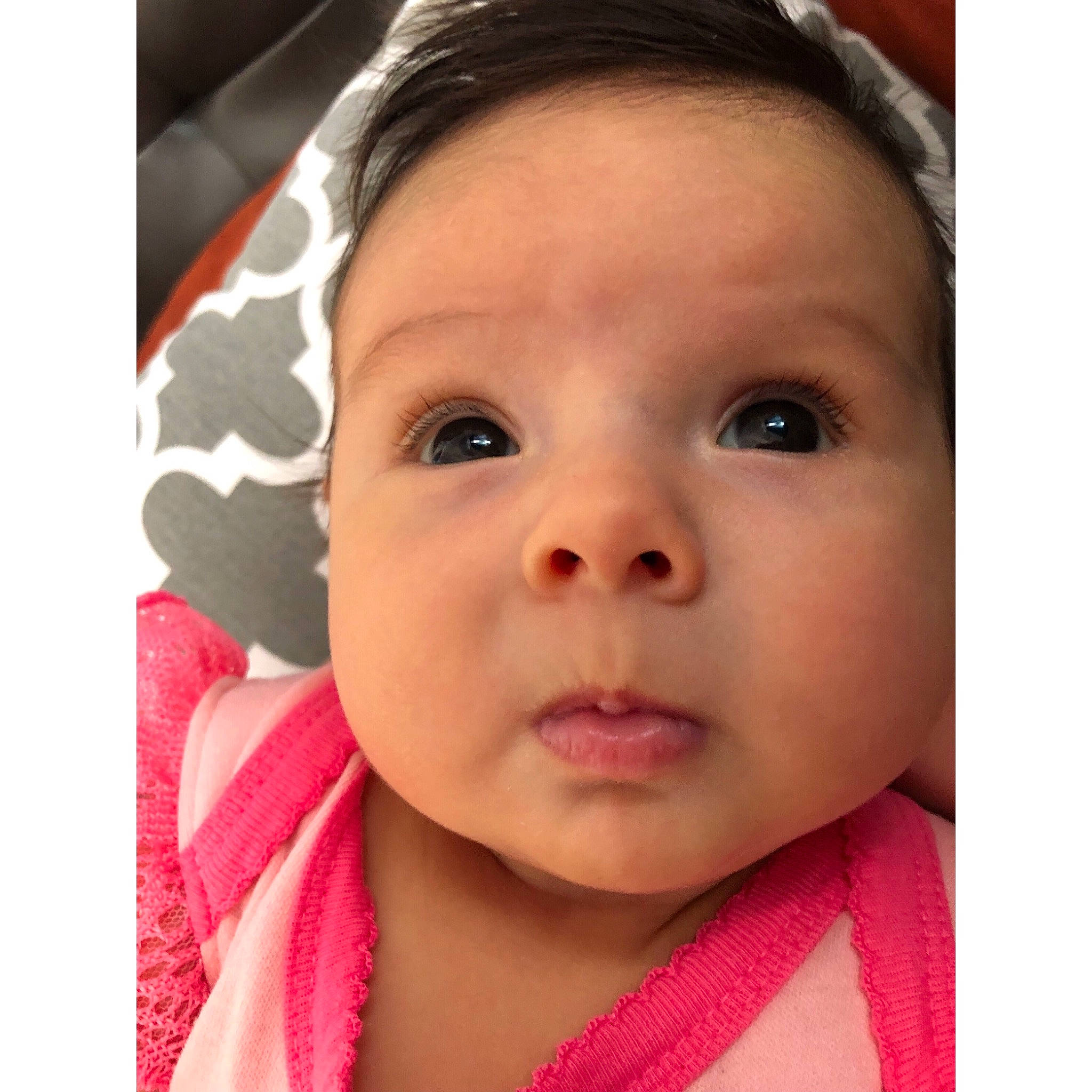 Nyelli joined the competition — help win amazing prizes! baby, beauty, cheek, child, chin, close_up, ear, eye, eyebrow, face, facial_expression, forehead, hair, head, lip, mouth, nose, person, pink, skin