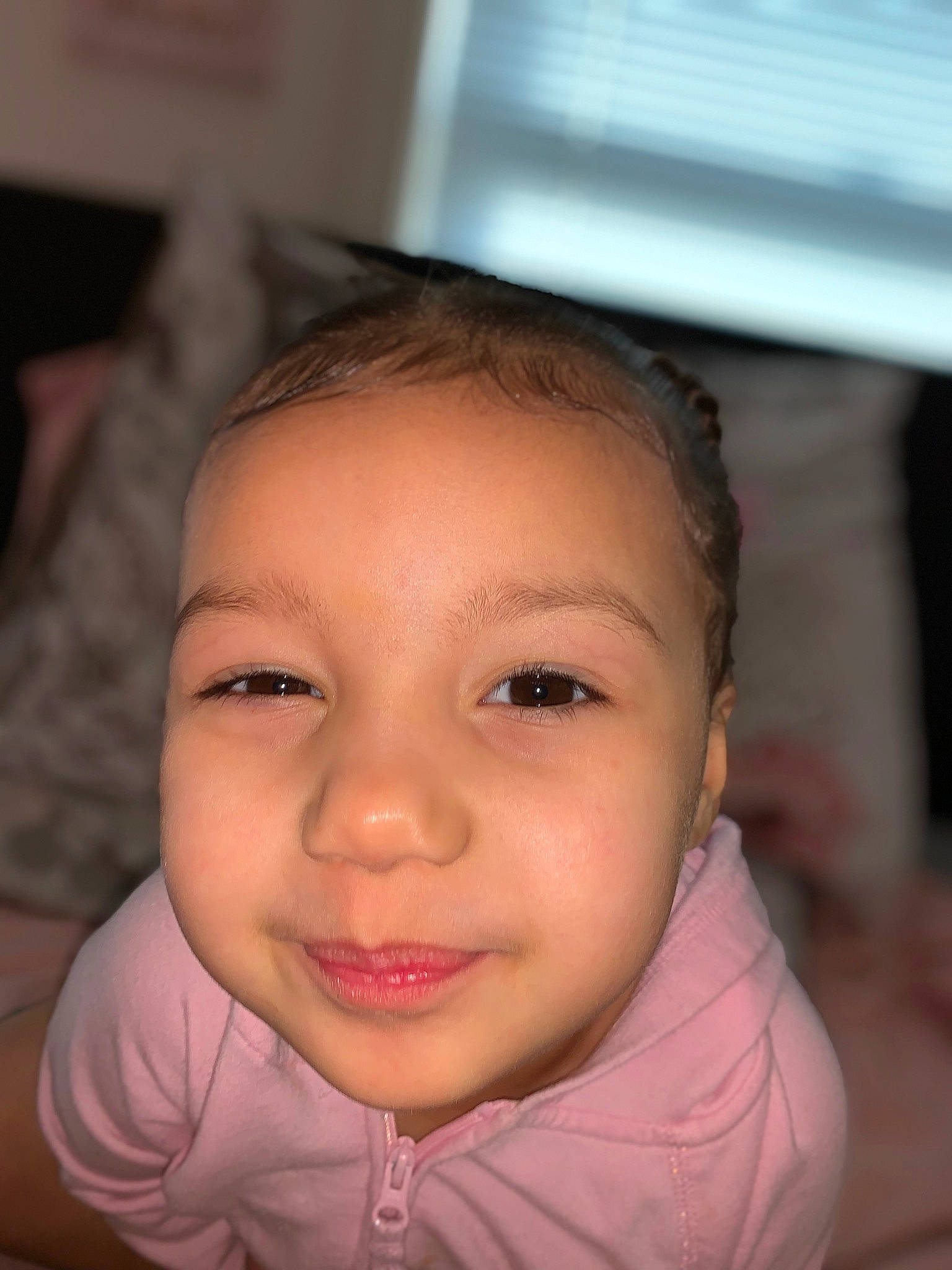 Melani is registered to the contest to win money with this photo: cheek, child, chin, ear, eyebrow, eyelash, flash_photography, forehead, fun, happy, head, iris, jaw, joy, lip, mouth, no_expression, nose, person, skin