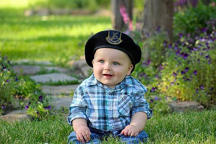 Fisher joined the competition — help win amazing prizes! child, fun, garden, grass, grass_family, happiness, headgear, headwear, infant, joy, lawn, meadow, plant, play, portrait_photography, smile, spring, toddler, tree