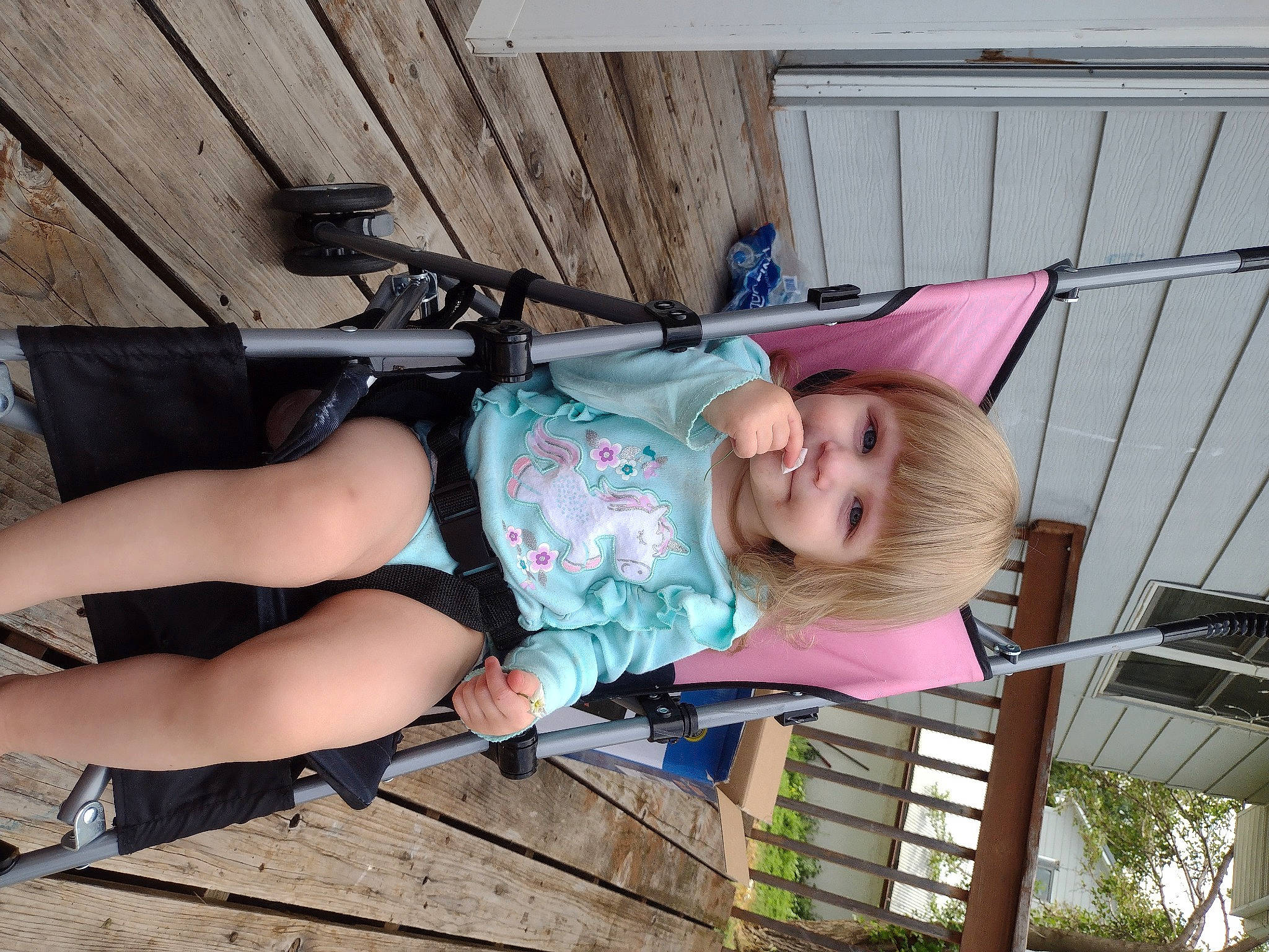 Mckinley joined the competition — help win amazing prizes! baby_toddler_clothing, boot, foot, fun, grass, happy, human_leg, knee, leisure, person, pink, sandal, sitting, skin, smile, sock, thigh, toddler, tree, vacation