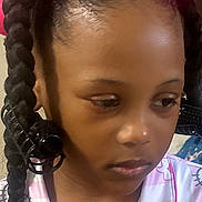 Genesis joined the competition — help win amazing prizes! balloon, braid, child, cornrows, face, female, girl, hair, head, person, photography, ponytail, portrait, purple