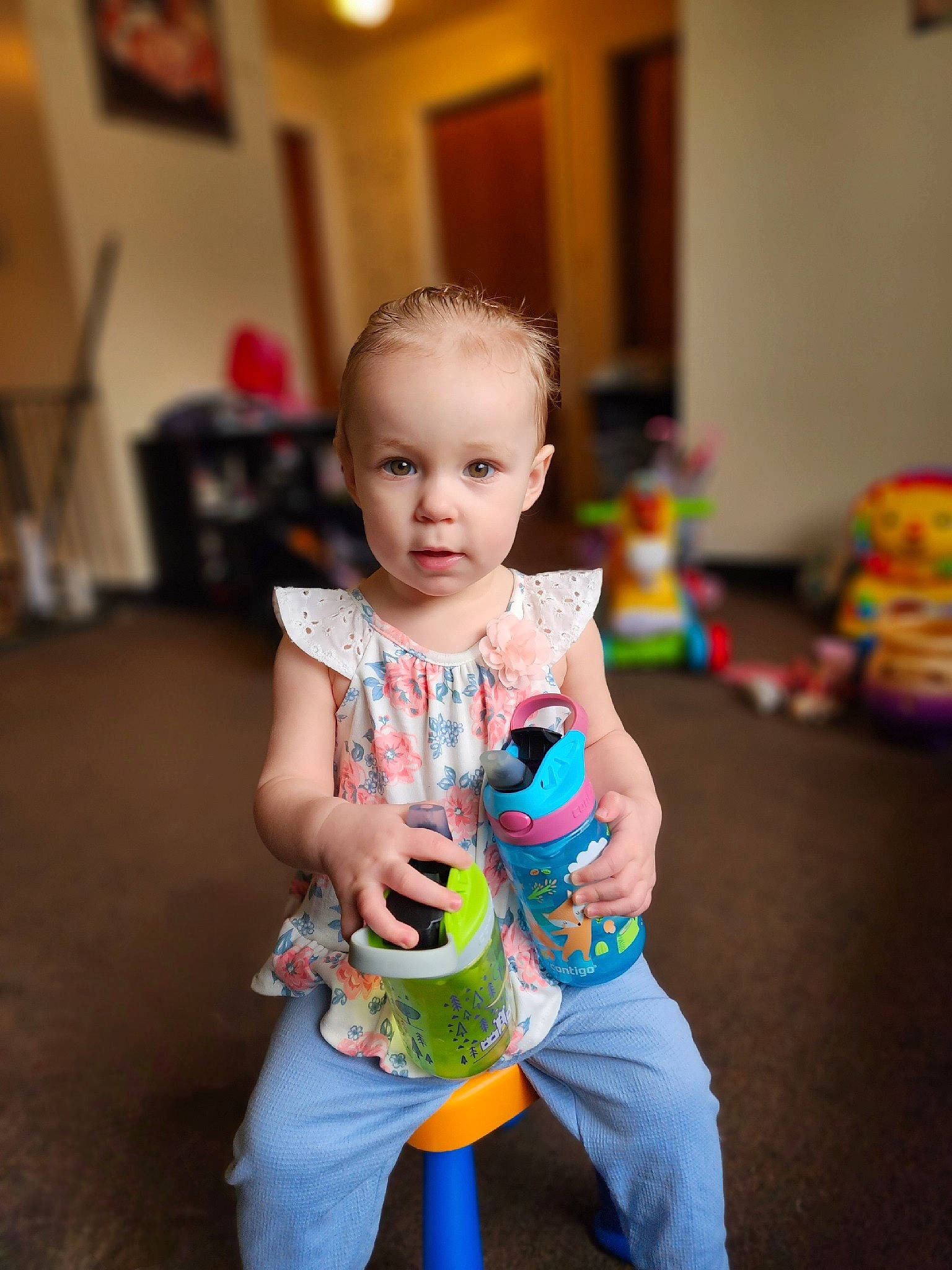 Mykenzeigh is registered to the contest to win money with this photo: baby, baby_toddler_clothing, child, event, flooring, fun, happy, holiday, party, person, picture_frame, play, portrait_photography, room, sitting, skin, sleeve, t_shirt, toddler, vacation