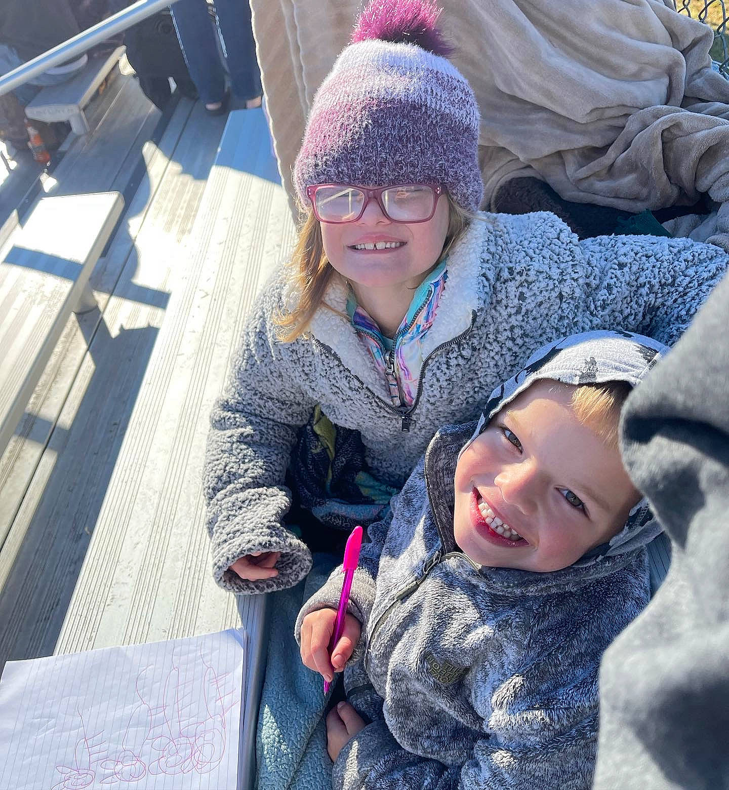 Kendhyl is registered to the contest to win money with this photo: cap, child, cool, eyewear, facial_expression, freezing, fun, glasses, happy, headgear, headwear, joy, leisure, outerwear, person, recreation, smile, sunglasses, toddler, travel