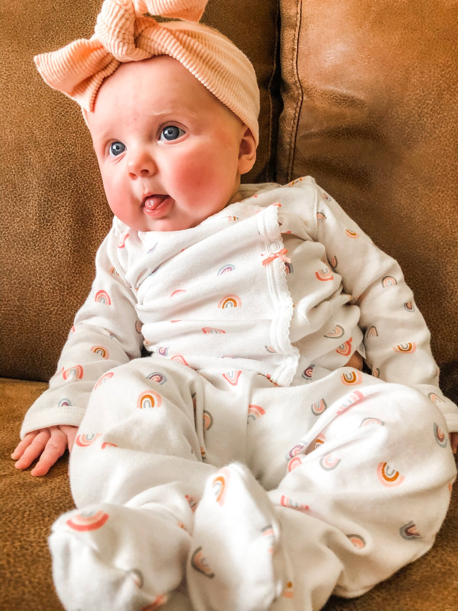 Elle is registered to the contest to win money with this photo: baby, baby_products, baby_sleeping, baby_toddler_clothing, cap, carmine, cheek, child, collar, comfort, face, hat, linens, lip, pattern, person, pink, skin, sleeve, toddler