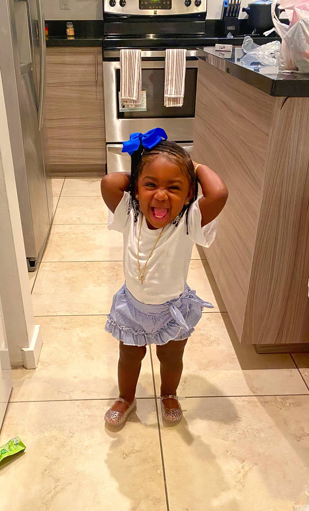 Talia joined the competition — help win amazing prizes! child, floor, flooring, person, room, toddler