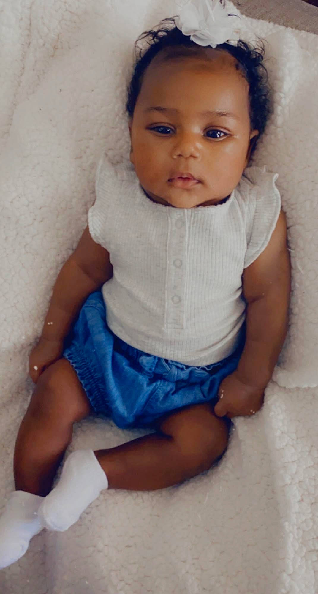 Chloe joined the competition — help win amazing prizes! baby, baby_toddler_clothing, cheek, child, person, skin, toddler