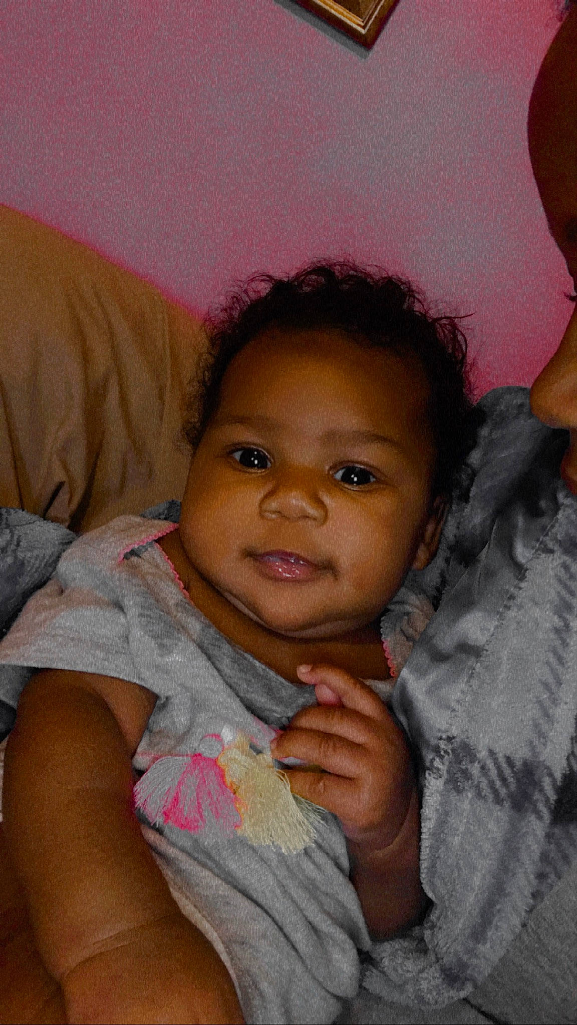 Chloe joined the competition — help win amazing prizes! baby, beauty, cheek, child, chin, eye, eyebrow, face, forehead, fun, hair, head, lip, mouth, nose, people, person, pink, skin, smile