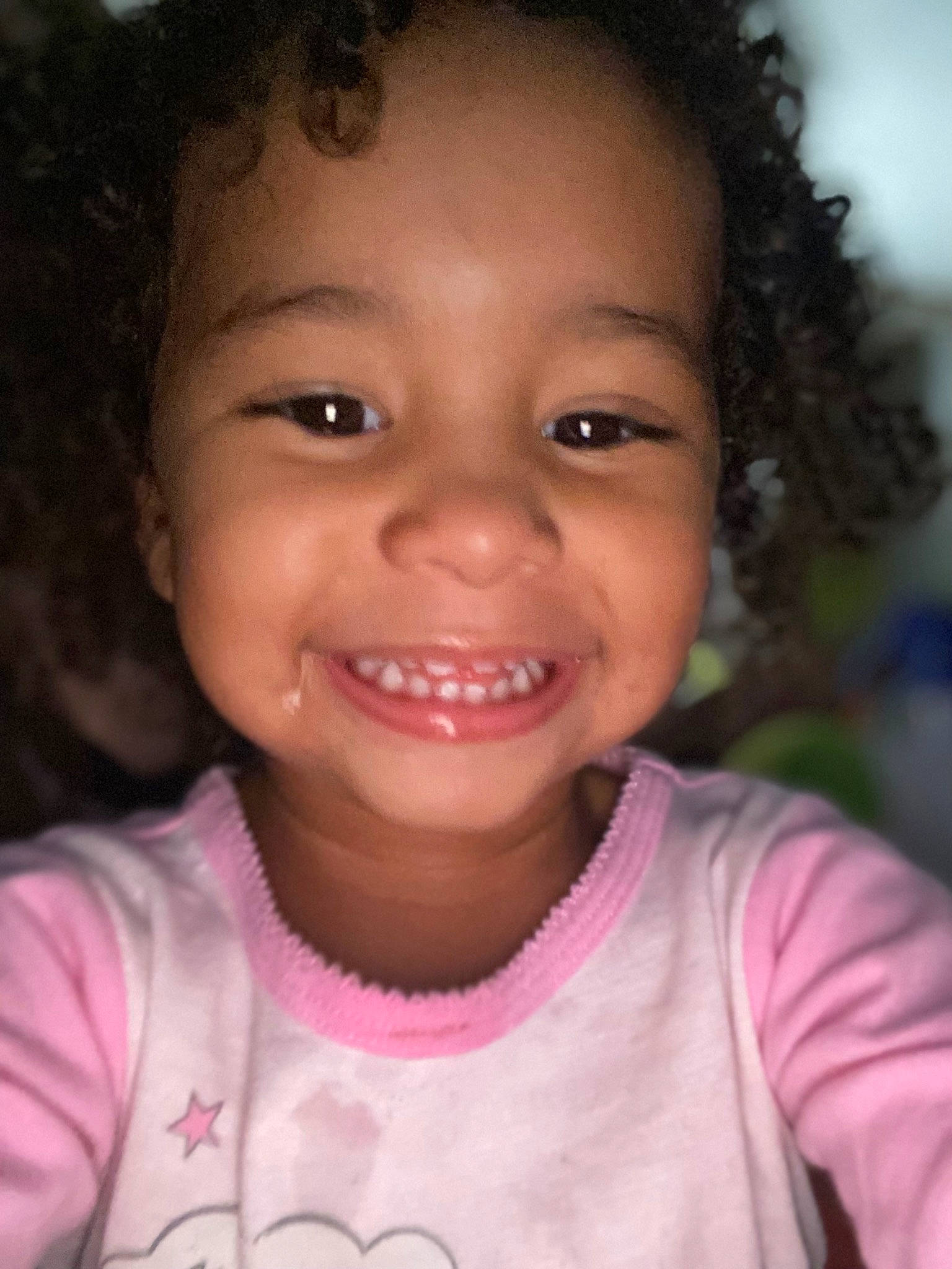 Aubree is registered to the contest to win money with this photo: cheek, chin, eye, eyebrow, eyelash, face, facial_expression, forehead, hair, happy, iris, jaw, jheri_curl, joy, lip, mouth, nose, organ, person, skin