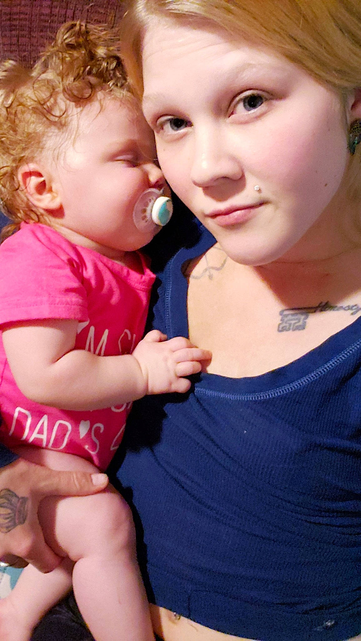 Phoebe joined the competition — help win amazing prizes! cheek, child, daughter, fun, gesture, happy, interaction, lip, mother, nose, person, skin, smile, toddler