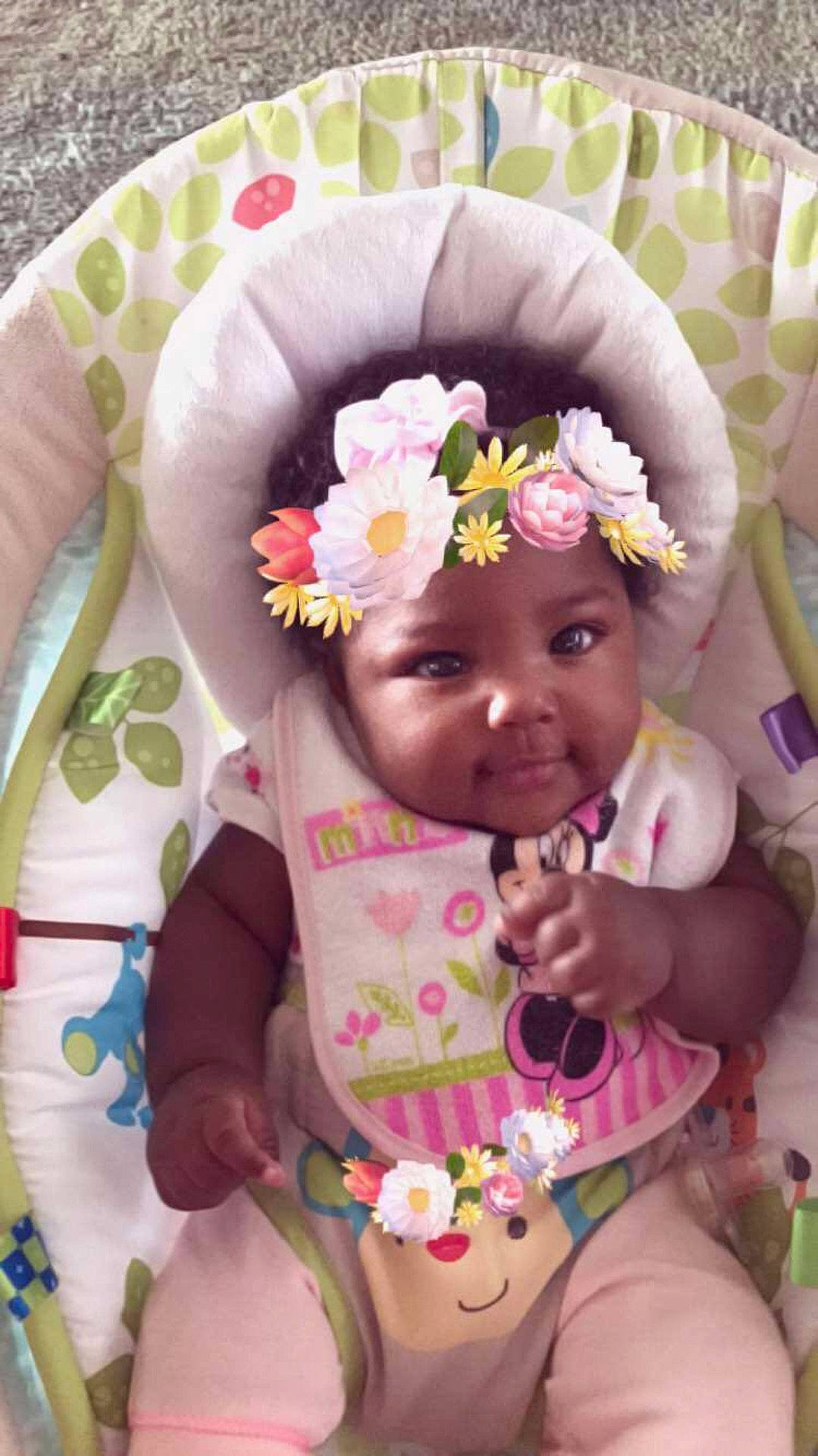 Kianna joined the competition — help win amazing prizes! child, doll, flower, headwear, infant, party, pink, toddler, toy