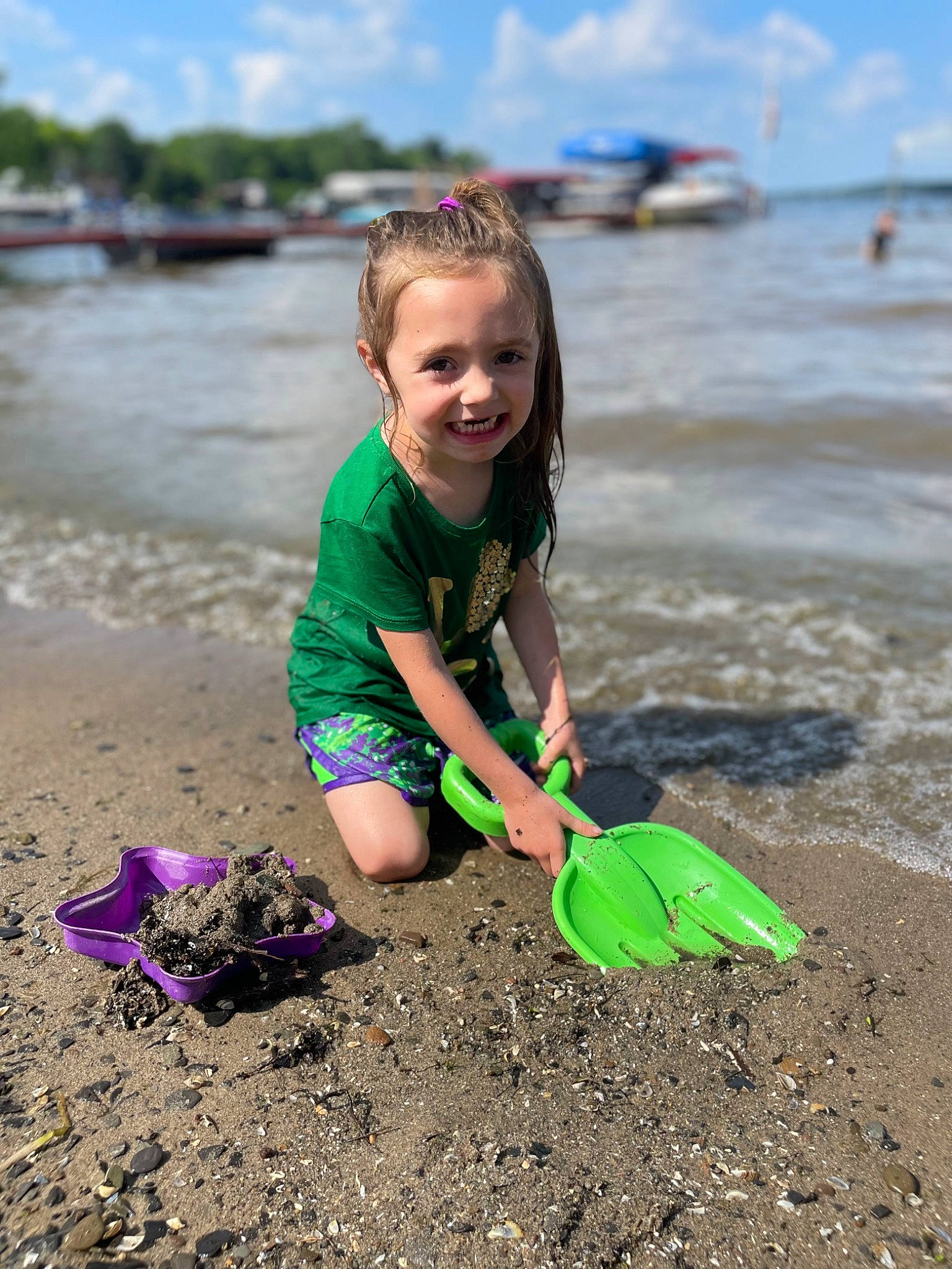 Kaelyn joined the competition — help win amazing prizes! beach, blue, child, cloud, fun, grass, happy, joy, landscape, leisure, people_in_nature, people_on_beach, person, sand, shore, sky, smile, soil, summer, toddler
