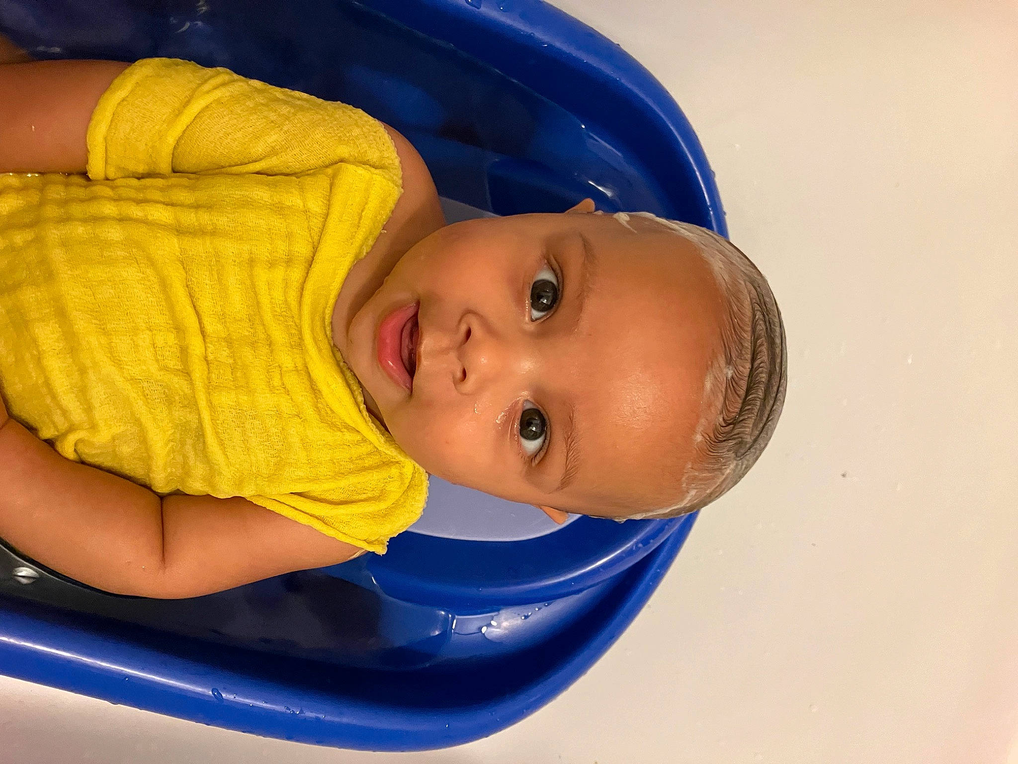 Giovanni joined the competition — help win amazing prizes! baby, bathing, blue, cap, cheek, chest, child, electric_blue, eye, eyelash, fun, happy, hat, leisure, mouth, nose, person, plastic, toddler, vacation