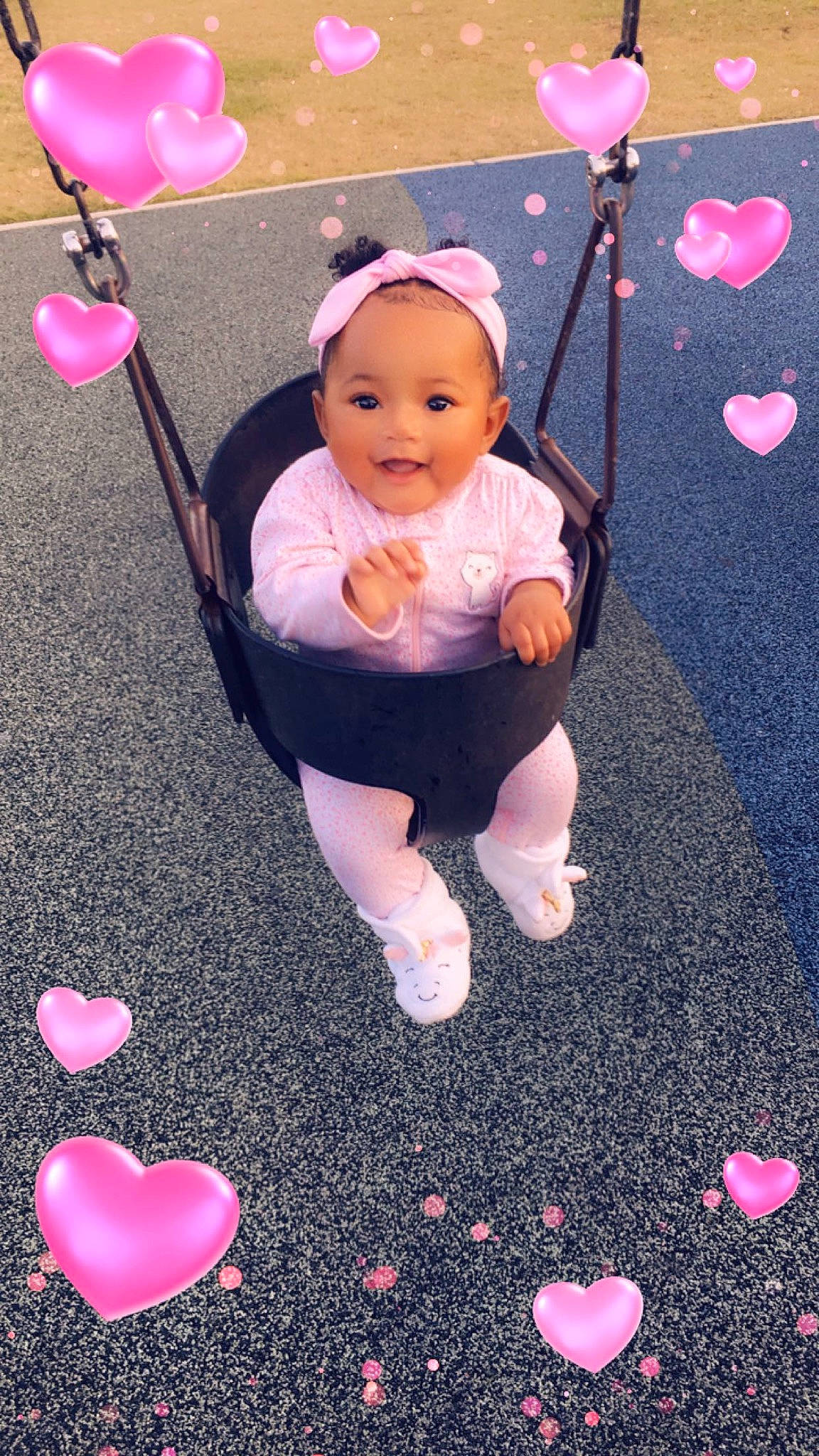 Aliyah joined the competition — help win amazing prizes! baby, baby_toddler_clothing, beauty, chair, facial_expression, fun, happy, hat, joy, light, magenta, organ, person, petal, photograph, pink, purple, red, smile, snapshot