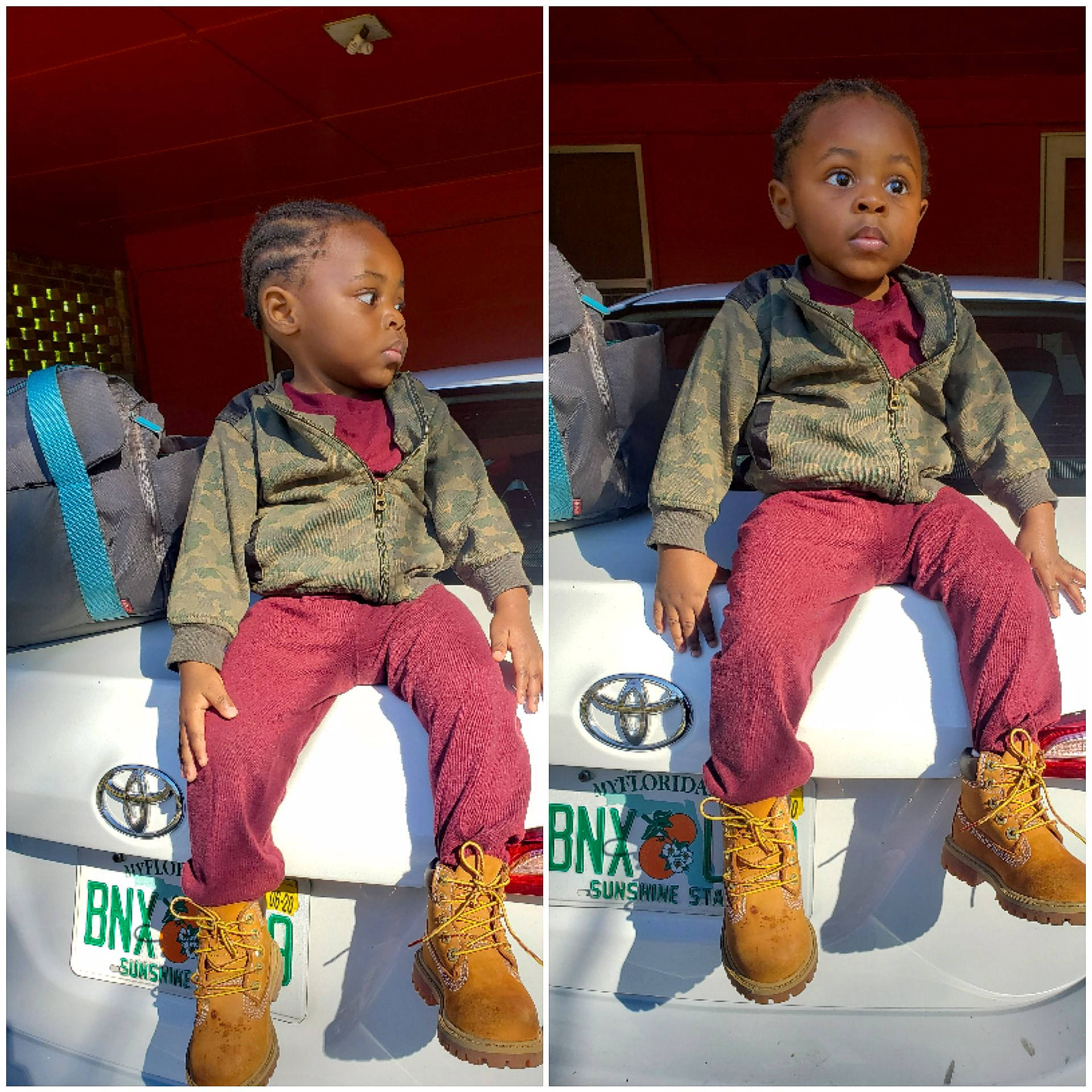 Tracen joined the competition — help win amazing prizes! child, child_model, fashion, footwear, human, jacket, jeans, outerwear, person, shoe, sitting, style, toddler, trousers