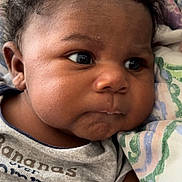 Cyrus joined the competition — help win amazing prizes! accessories, baby, bodypart, couch, earring, face, finger, frown, furniture, hand, happy, head, mouth, newborn, person, photography, portrait, sad, selfie, smile
