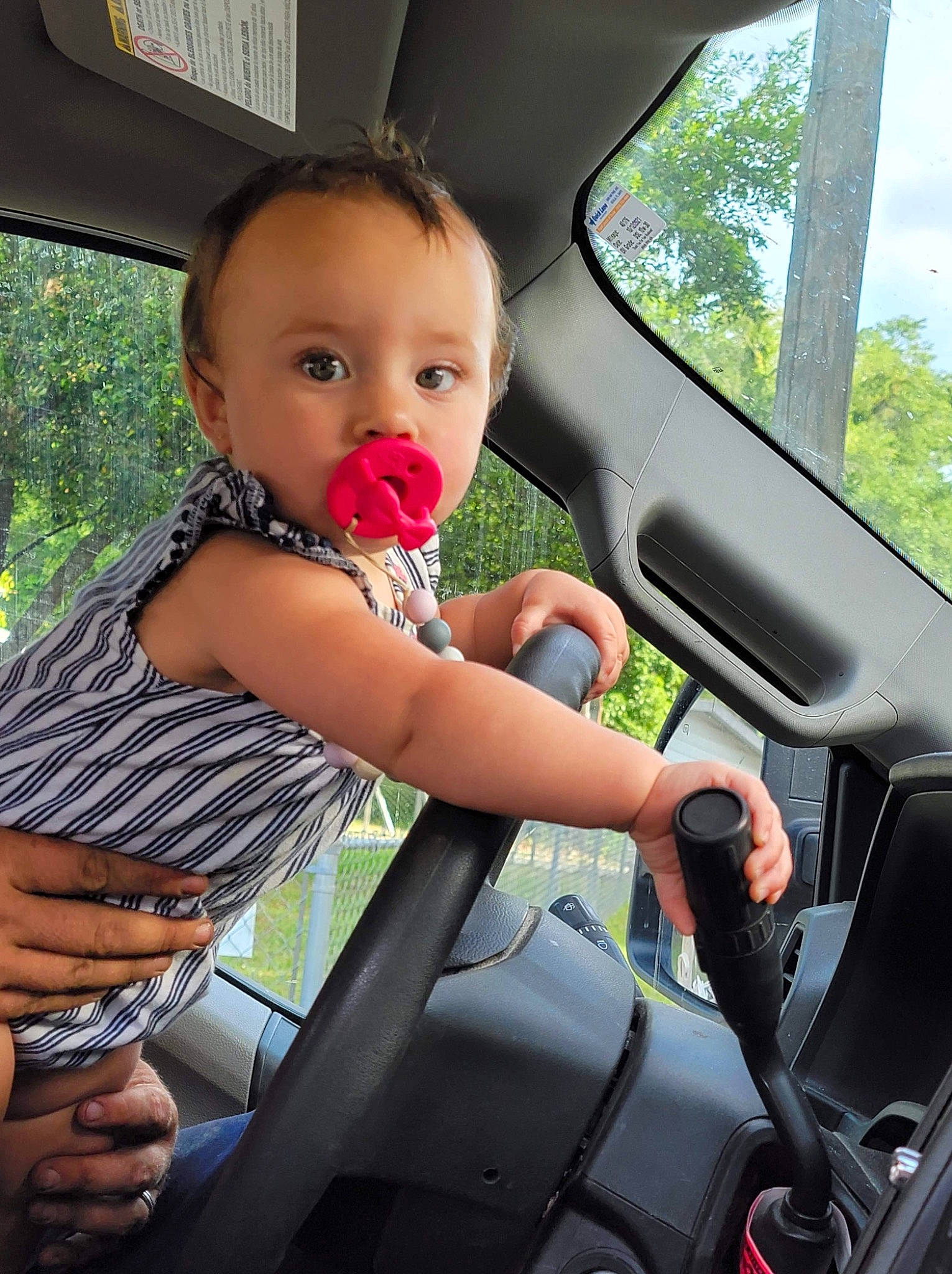 Kalaya joined the competition — help win amazing prizes! auto_part, automotive_design, automotive_exterior, automotive_mirror, car, car_seat, car_seat_cover, finger, fun, hand, head_restraint, mode_of_transport, motor_vehicle, person, rear_view_mirror, seat_belt, steering_wheel, toddler, vehicle, vehicle_door