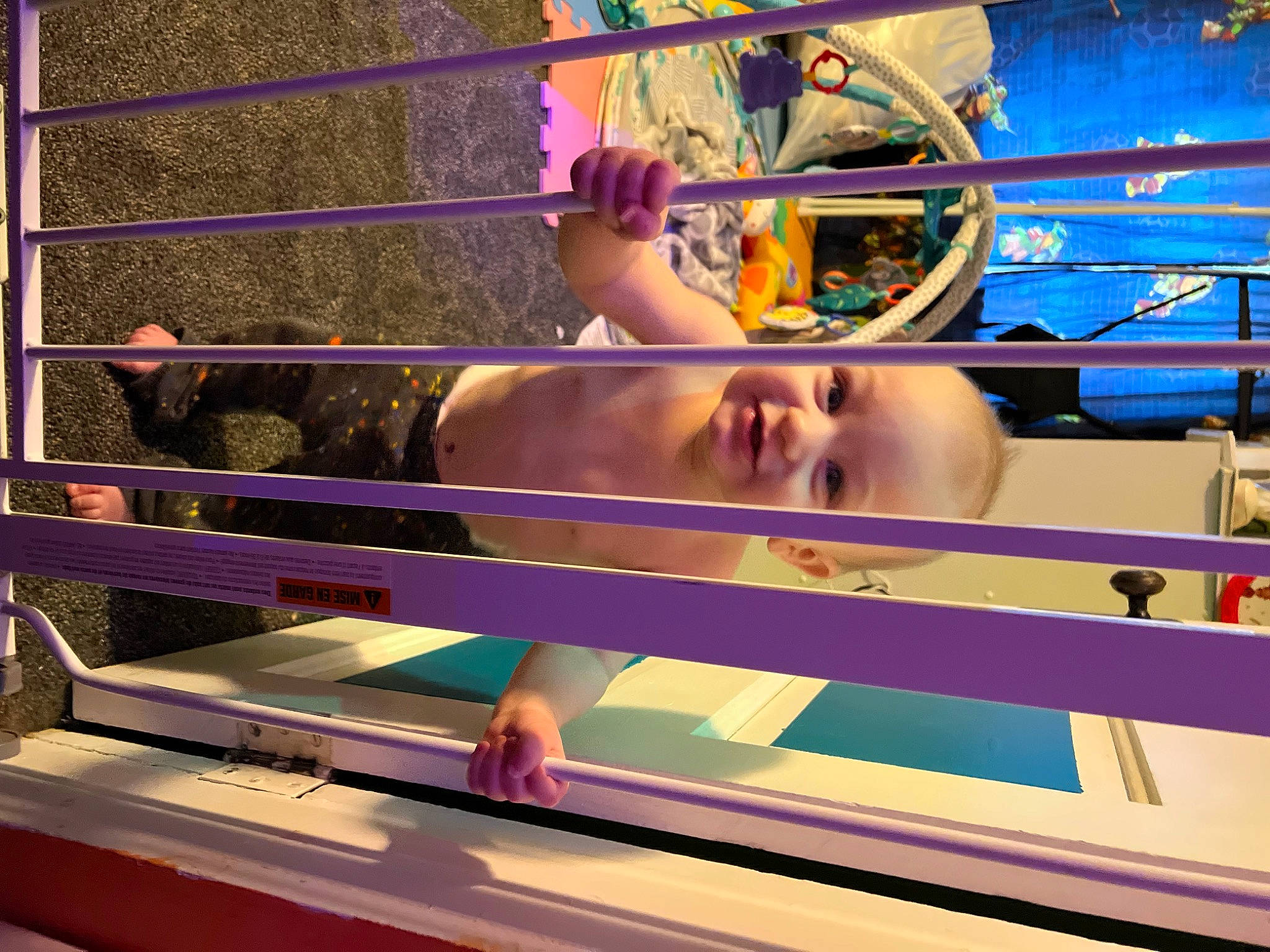 Gordon is registered to the contest to win money with this photo: chest, child, electric_blue, fun, games, hat, indoor_games_and_sports, leisure, line, magenta, metal, person, recreation, room, sport_venue, swimming_pool, symmetry, t_shirt, toddler, tree