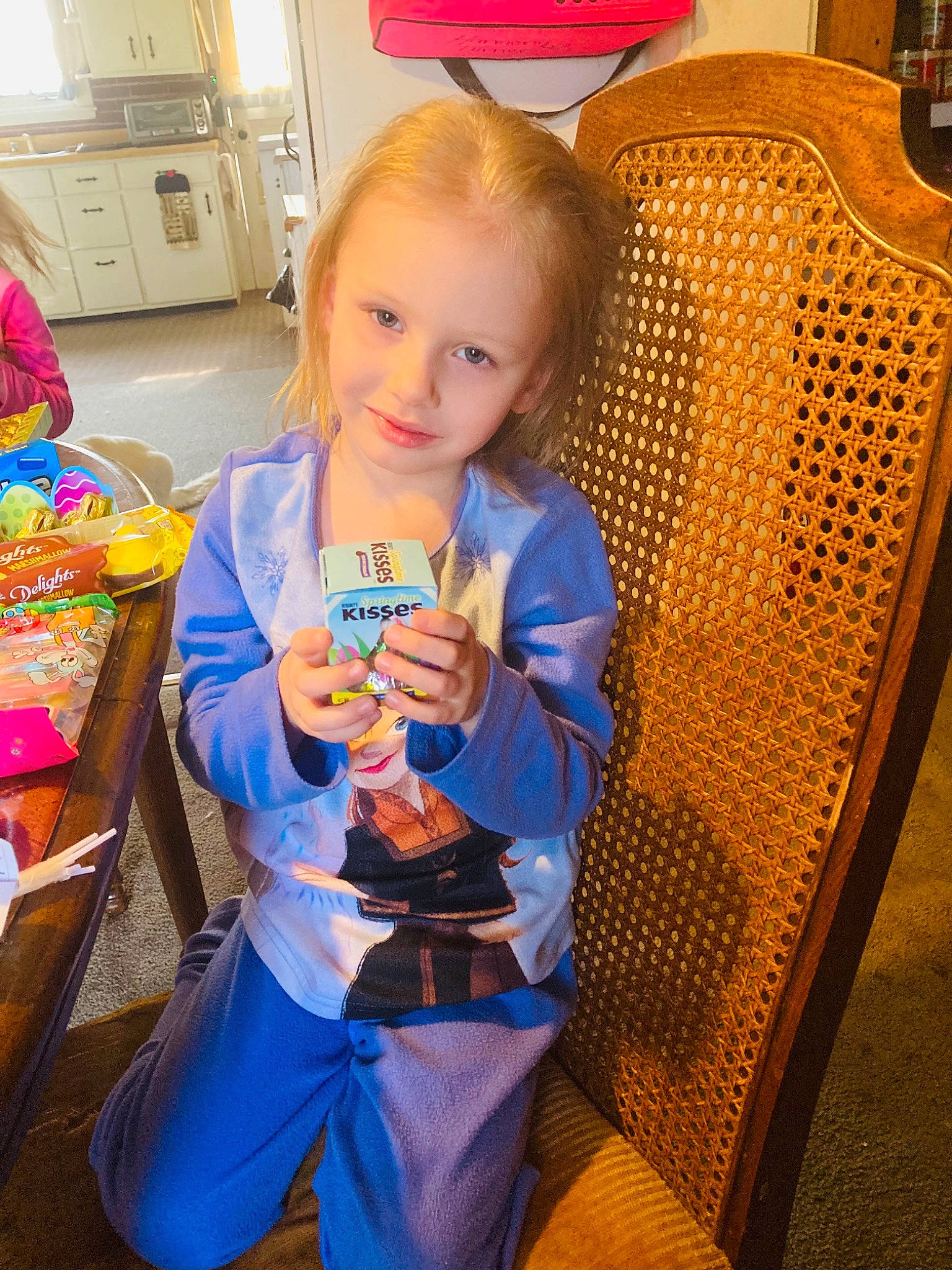 Katina joined the competition — help win amazing prizes! blond, chair, child, comfort, electric_blue, event, flooring, fun, home_appliance, joy, kitchen, kitchen_appliance, leisure, party, person, play, refrigerator, room, sitting, t_shirt