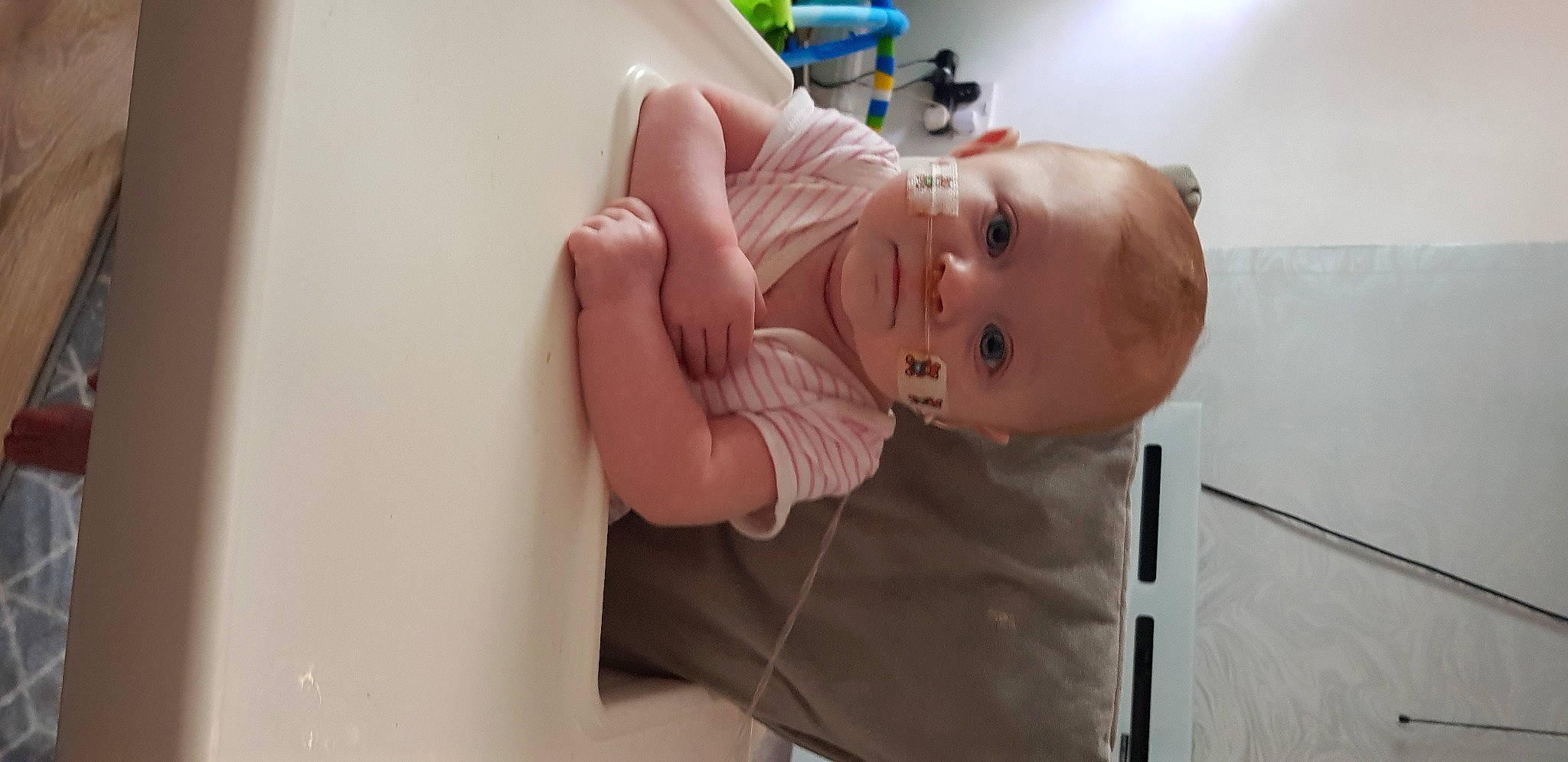 Aleena joined the competition — help win amazing prizes! abdomen, baby, baby_food, baby_products, baby_safety, baby_toddler_clothing, bathing, bed, cheek, chest, child, comfort, elbow, linens, neck, person, room, sleeve, smile, toddler