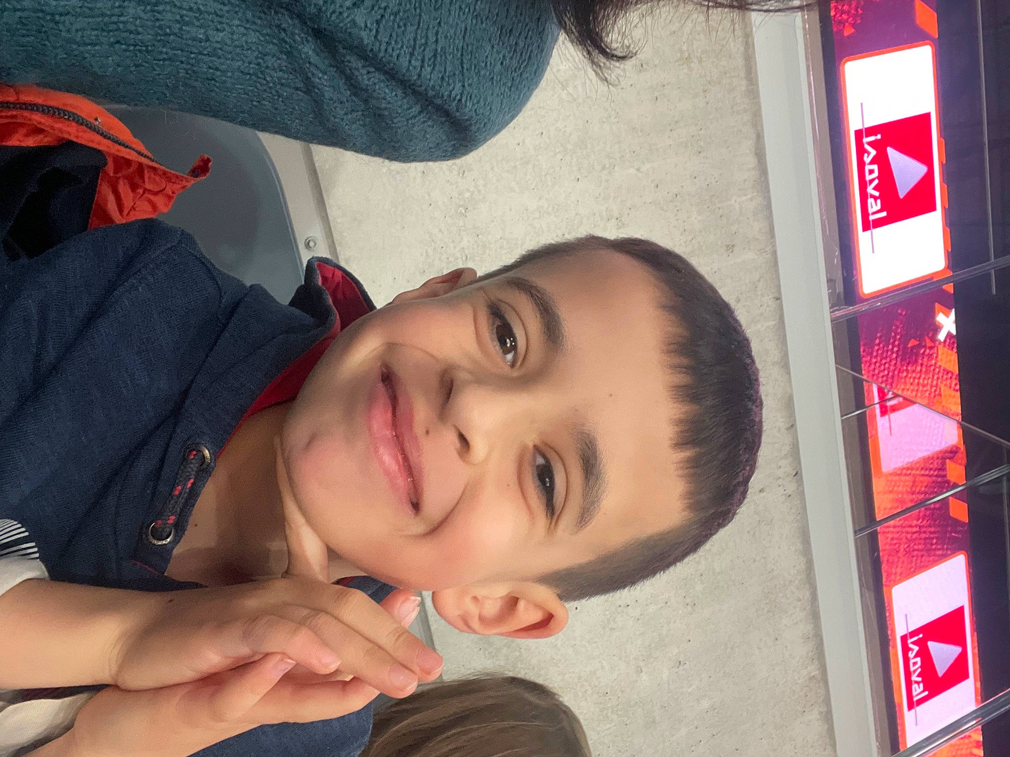 Dean participe au concours pour gagner de l'argent avec cette photo : black_hair, cheek, child, chin, cool, eyebrow, eyelash, forehead, fun, happy, joy, leisure, lip, mouth, nose, organ, person, skin, smile, throat