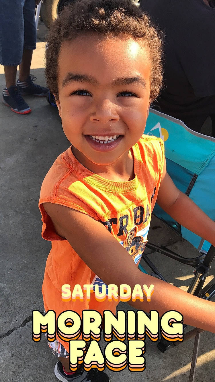 Caden joined the competition — help win amazing prizes! child, face, facial_expression, fun, happy, head, joy, person, photo_caption, photography, smile, toddler