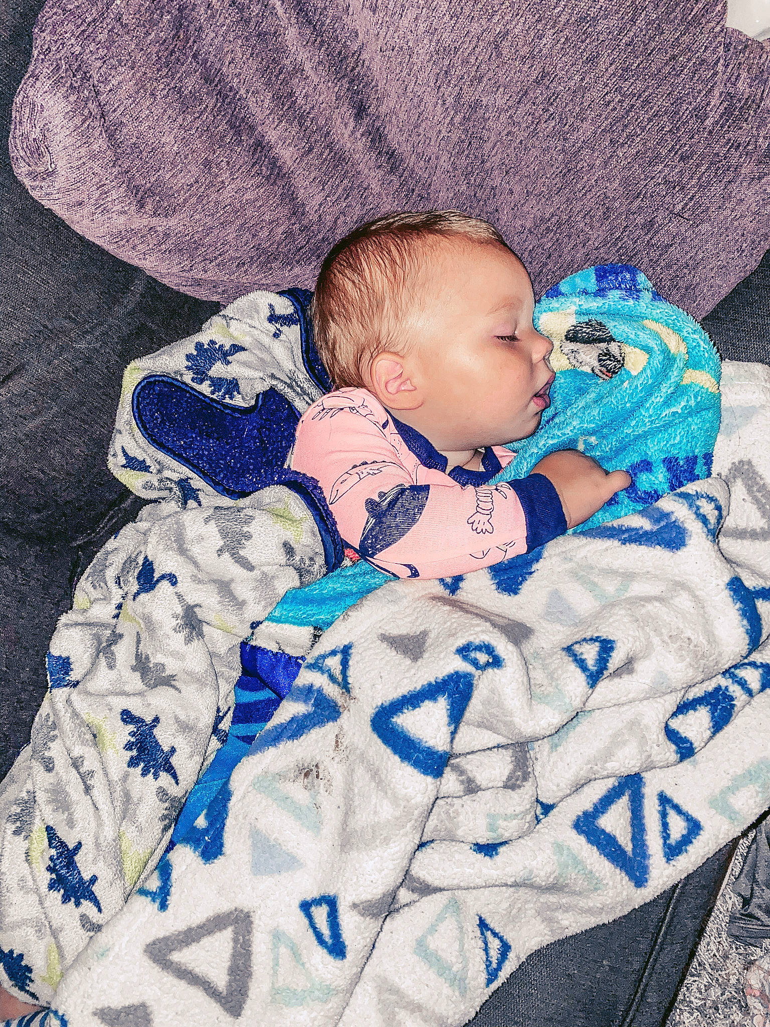 Bryer joined the competition — help win amazing prizes! baby, baby_products, baby_toddler_clothing, blue, cheek, child, outerwear, person, product, sleep, textile, toddler