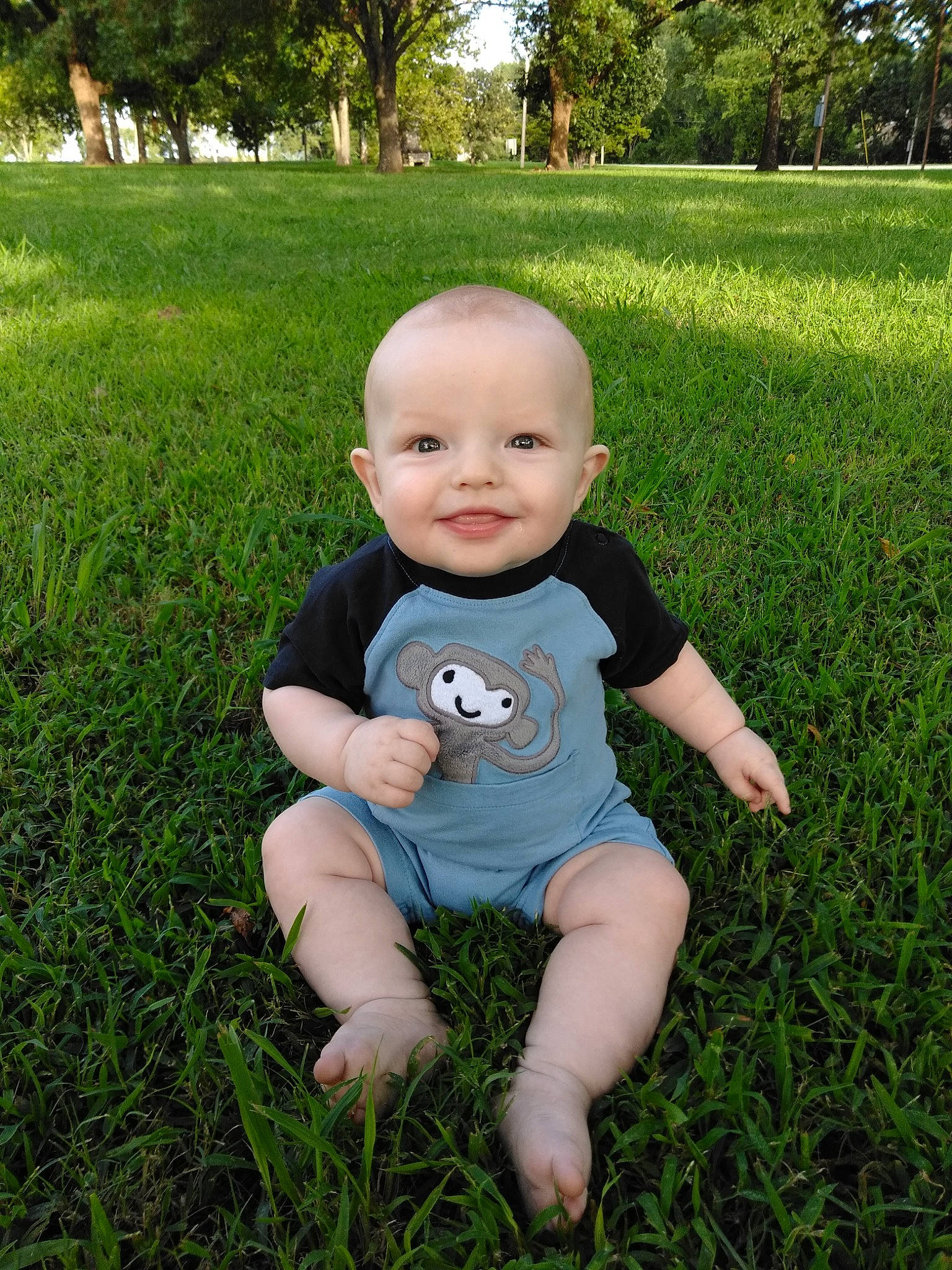 Thoryn is registered to the contest to win money with this photo: baby, child, finger, grass, grass_family, green, happy, head, joy, lawn, leaf, meadow, person, photography, plant, sitting, skin, smile, summer, toddler