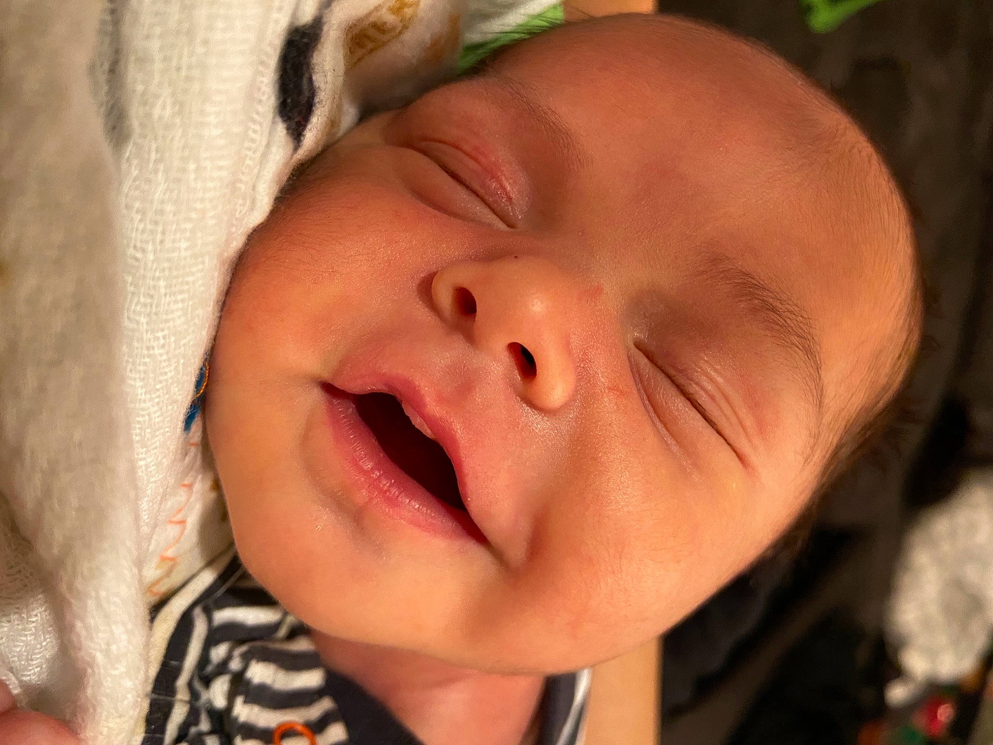 Abel is registered to the contest to win money with this photo: baby, baby_toddler_clothing, cheek, child, chin, close_up, eyebrow, eyelash, facial_expression, forehead, iris, jaw, lip, neck, organ, person, photography, skin, toddler, tongue