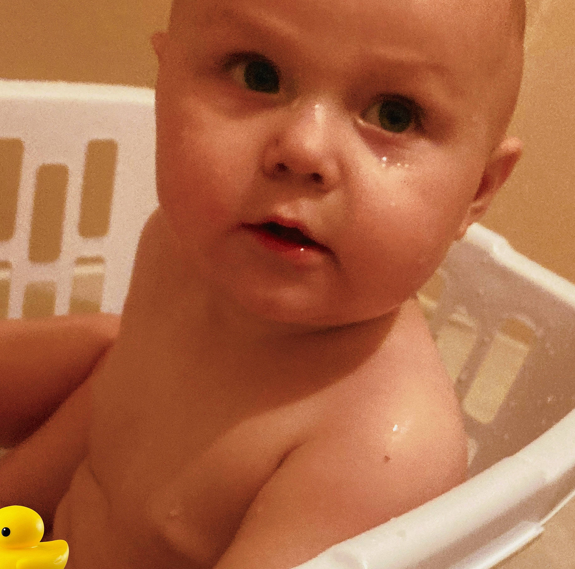 Jax is registered to the contest to win money with this photo: baby_bathing, bathing, bathroom, bathtub, cheek, chest, ear, eyebrow, eyelash, facial_expression, finger, iris, jaw, lip, mouth, muscle, neck, nose, person, skin