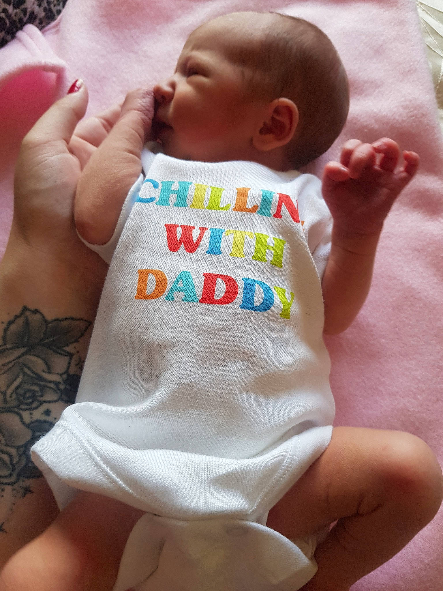 Emilee joined the competition — help win amazing prizes! baby, baby_toddler_clothing, child, diaper, hand, leg, person, skin, t_shirt, toddler