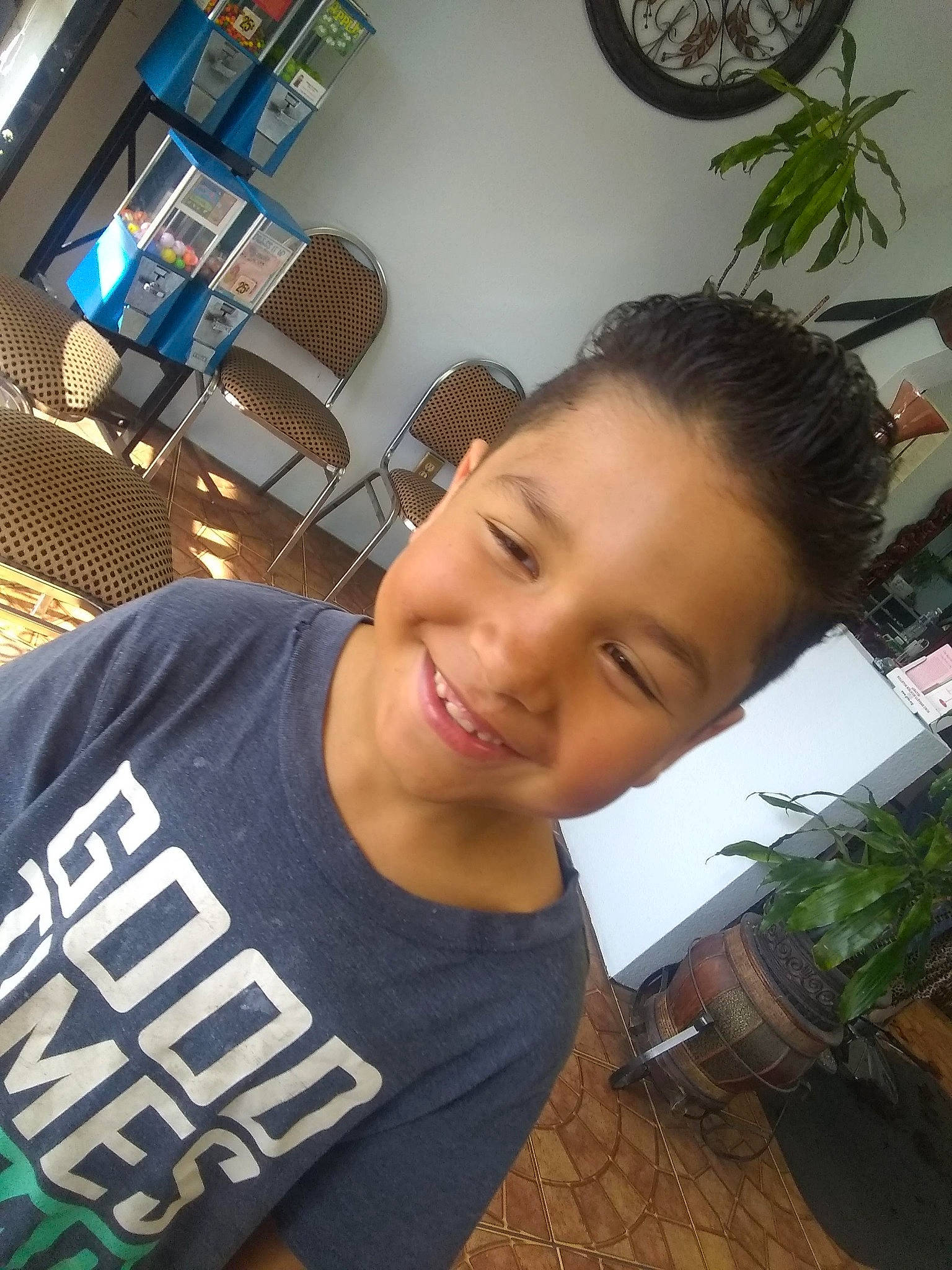 Johnathan is registered to the contest to win money with this photo: black_hair, forehead, hair, joy, person, photography, selfie